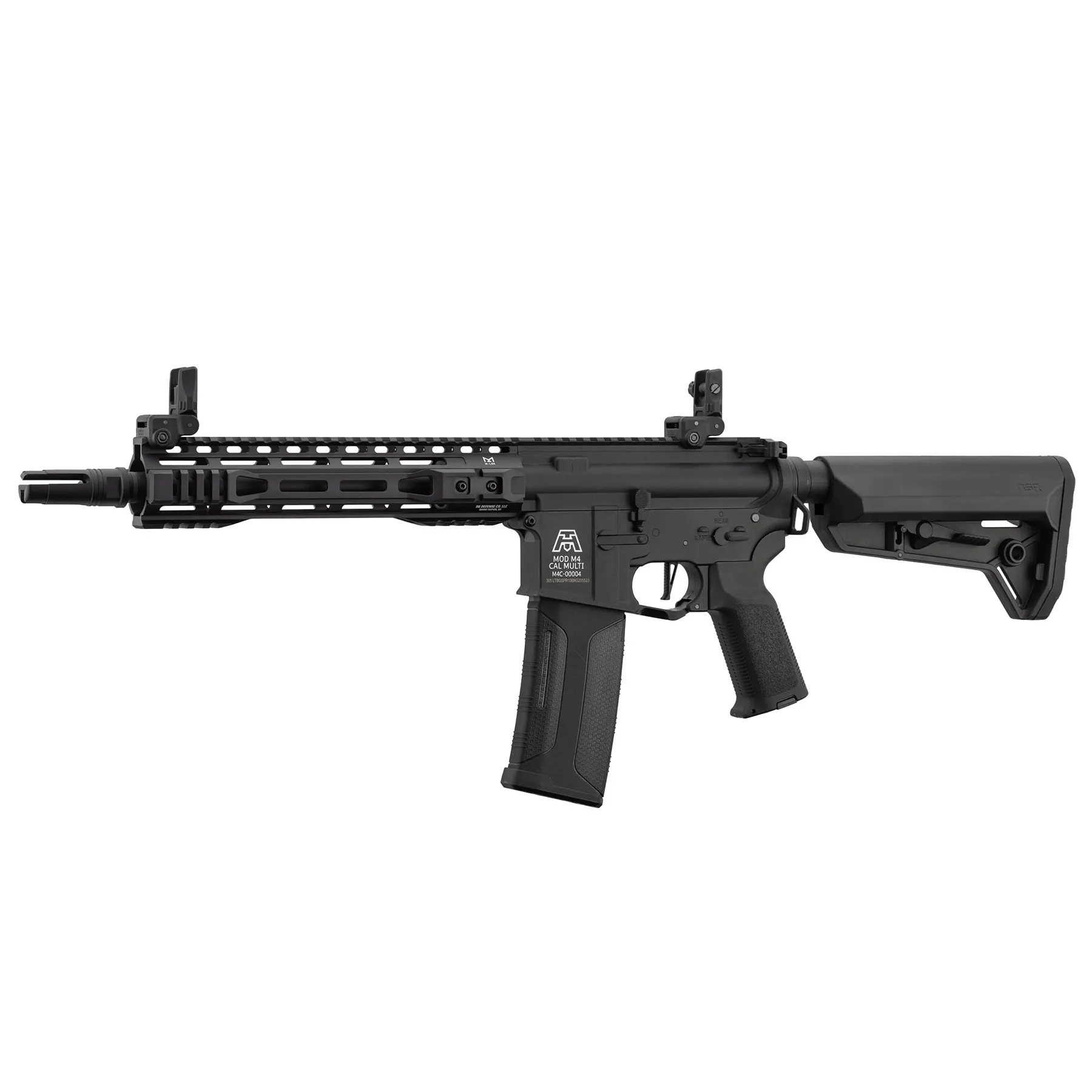 Lancer x BG SPR 10" Gen3 Nebula II ETU (S)AEG, Black