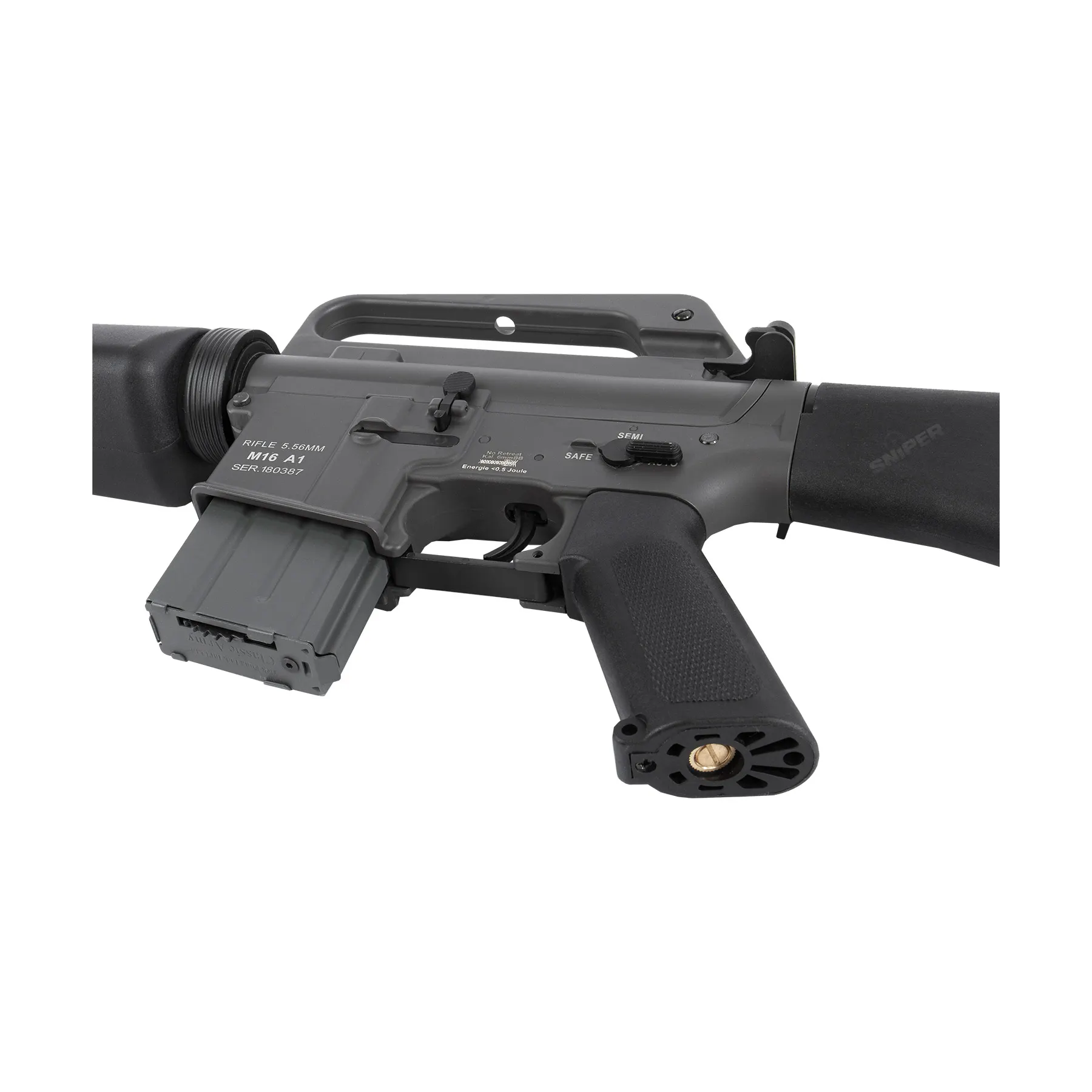 M16A1 Vietnam Mosfet ECU < 0,5 Joule AEG, Black