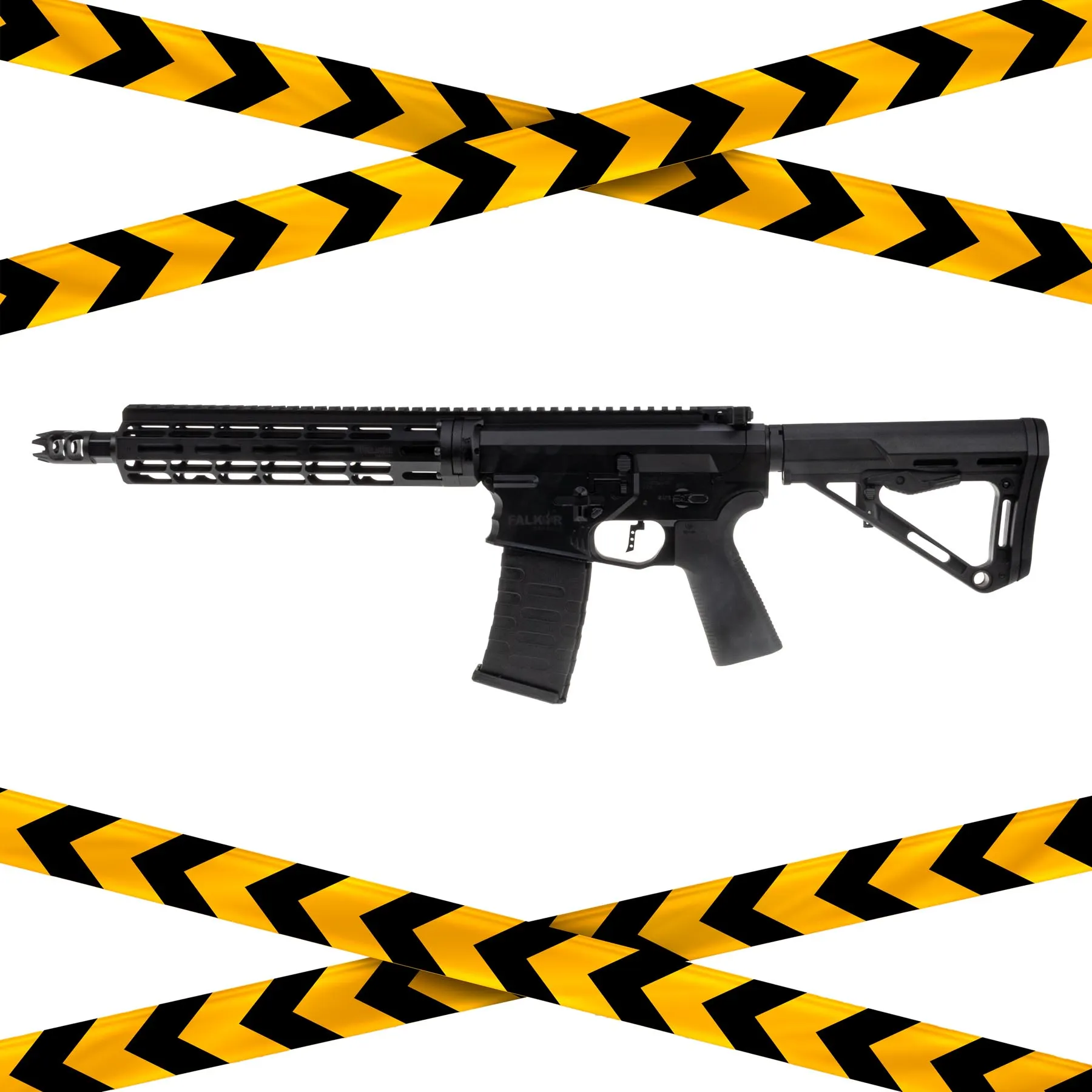 B-Ware Falkor Phantom M4 w/ RS-3 Stock (S)AEG, Black