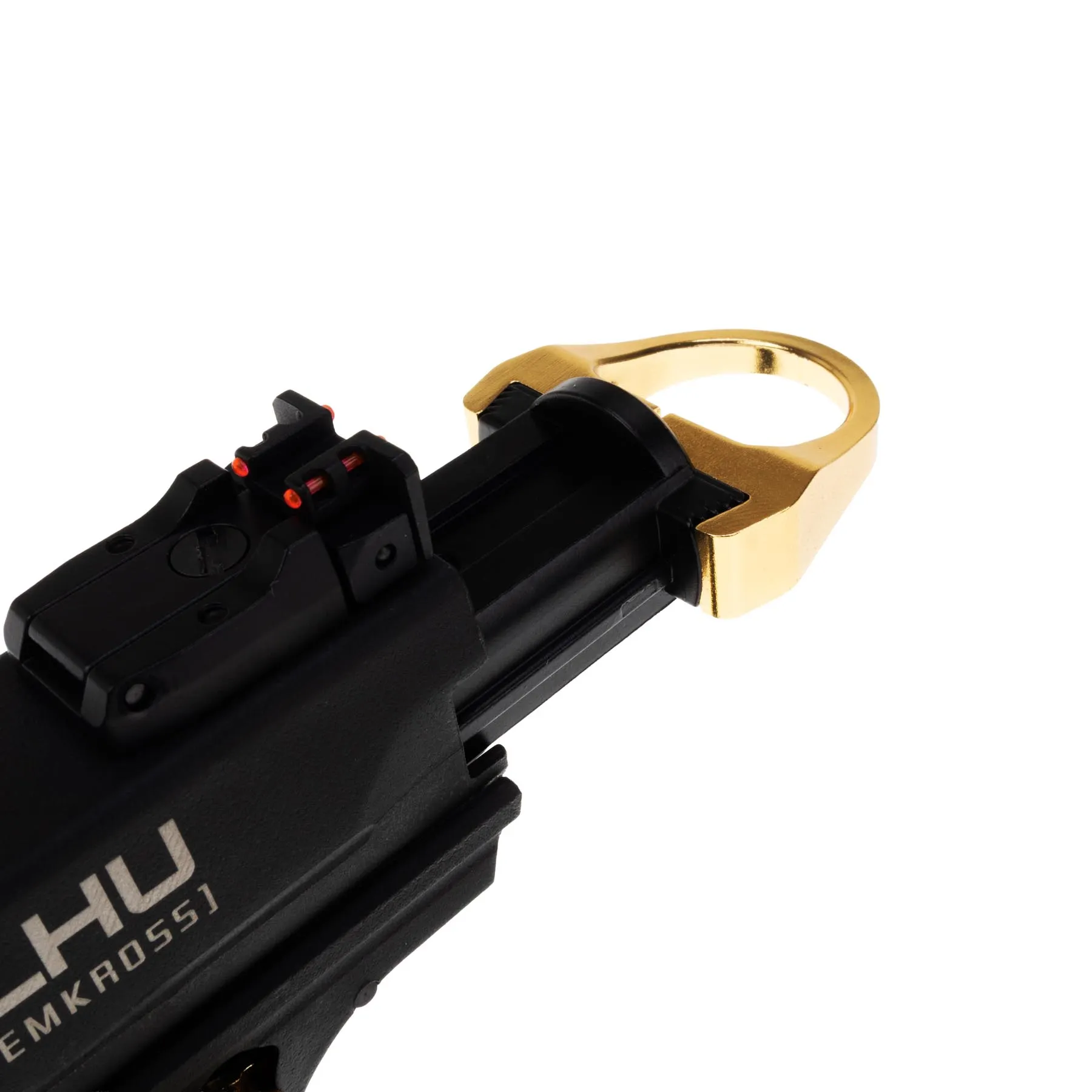 Lancer Tandemkross Cthulhu GBB Softair Pistole, Black/Gold