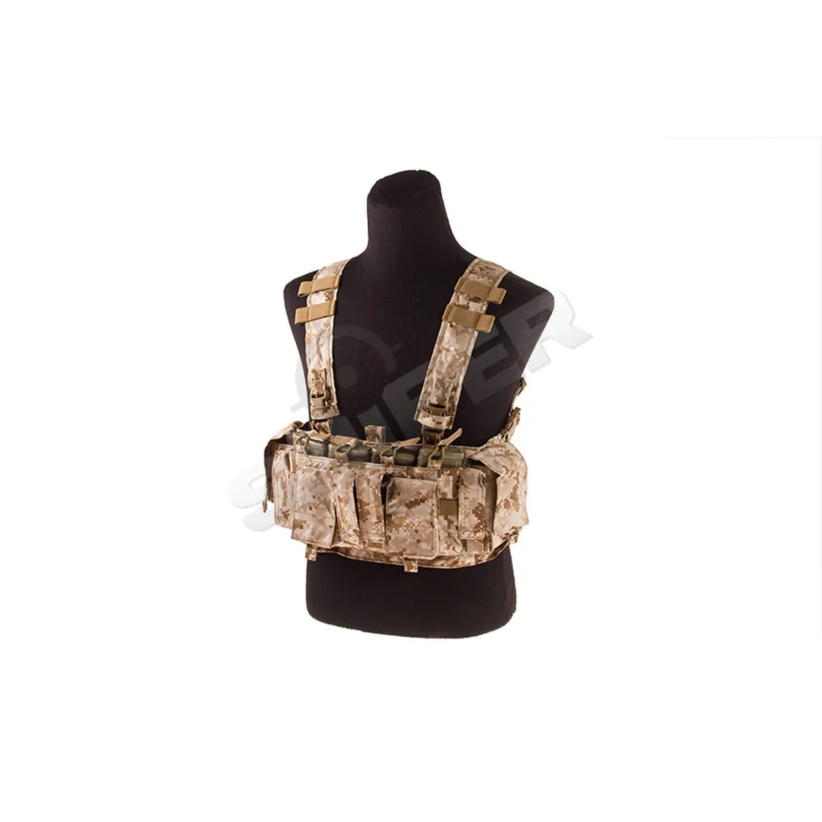 UW Chest Rig, Gen IV, Desert Digital UW Chest Rig, Gen IV, Desert Digital