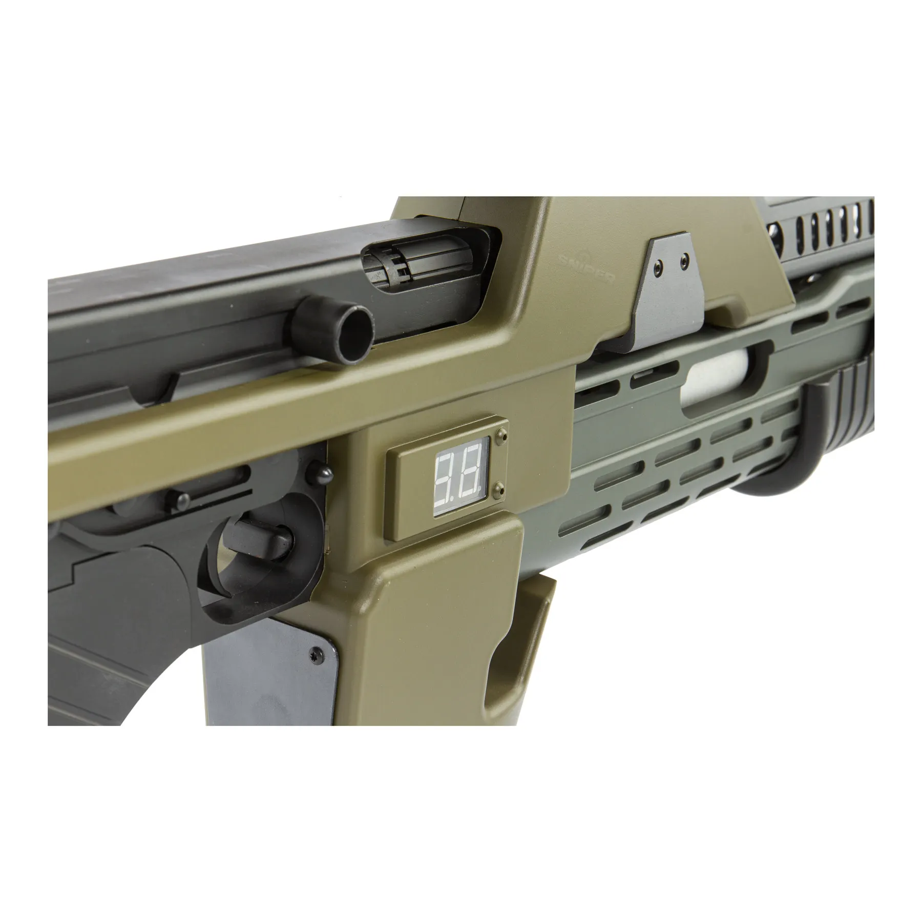 Snow Wolf M41A Alien Pulse Rifle AEG, Green Snow Wolf M41A Alien Pulse Rifle AEG, Green