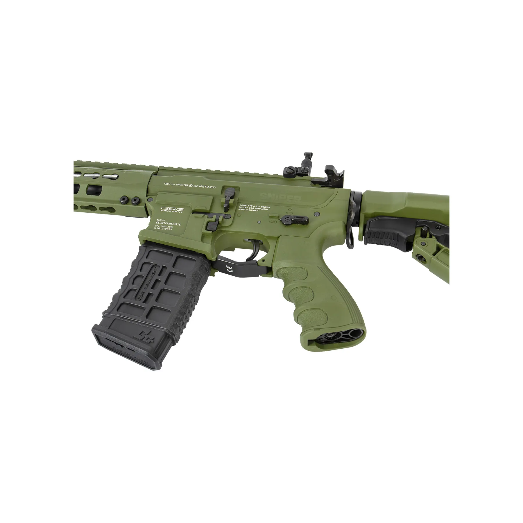 GC16 Predator ETU Green, (S)AEG GC16 Predator ETU Green, (S)AEG