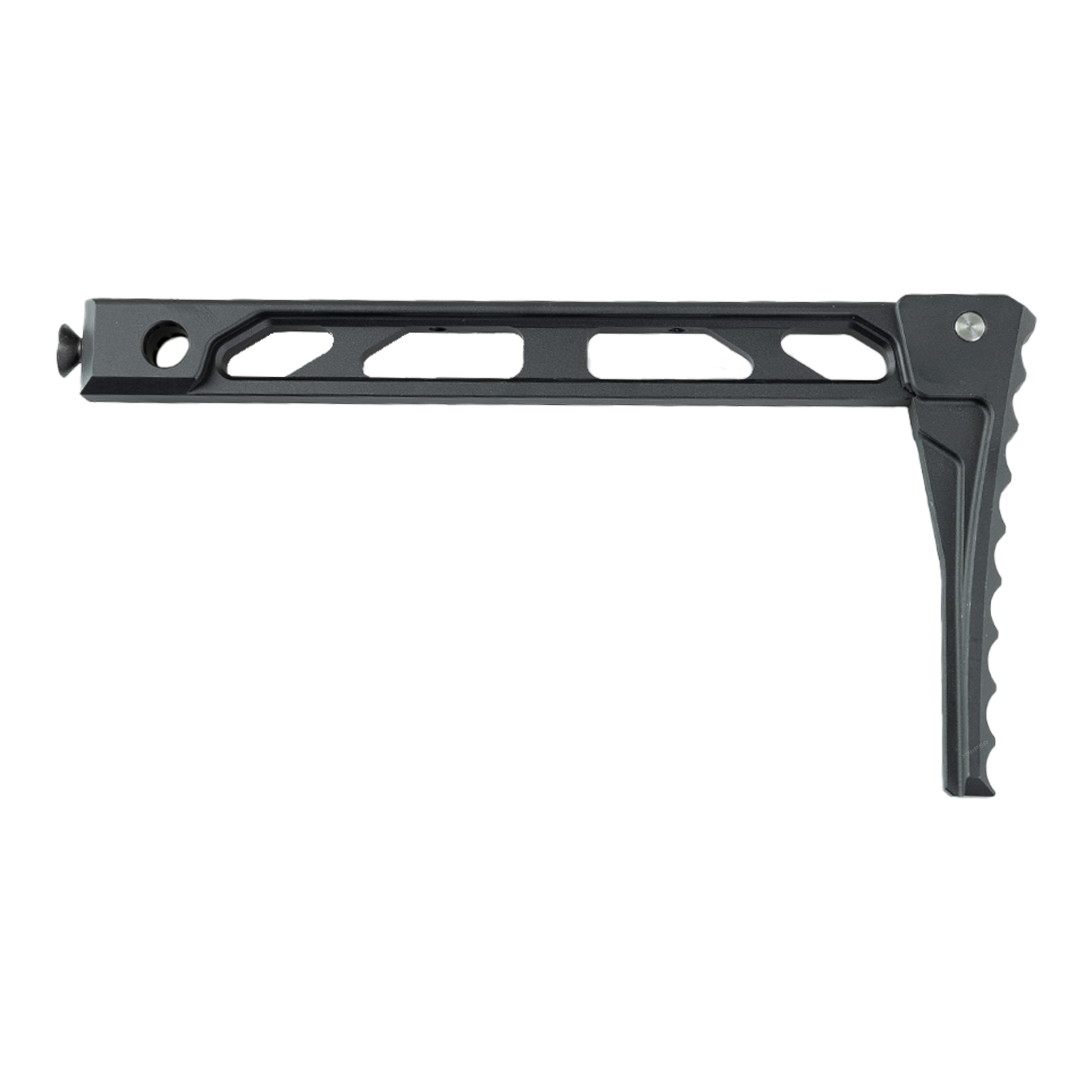 AB-8 RIS Mounted Folding Stock, Black