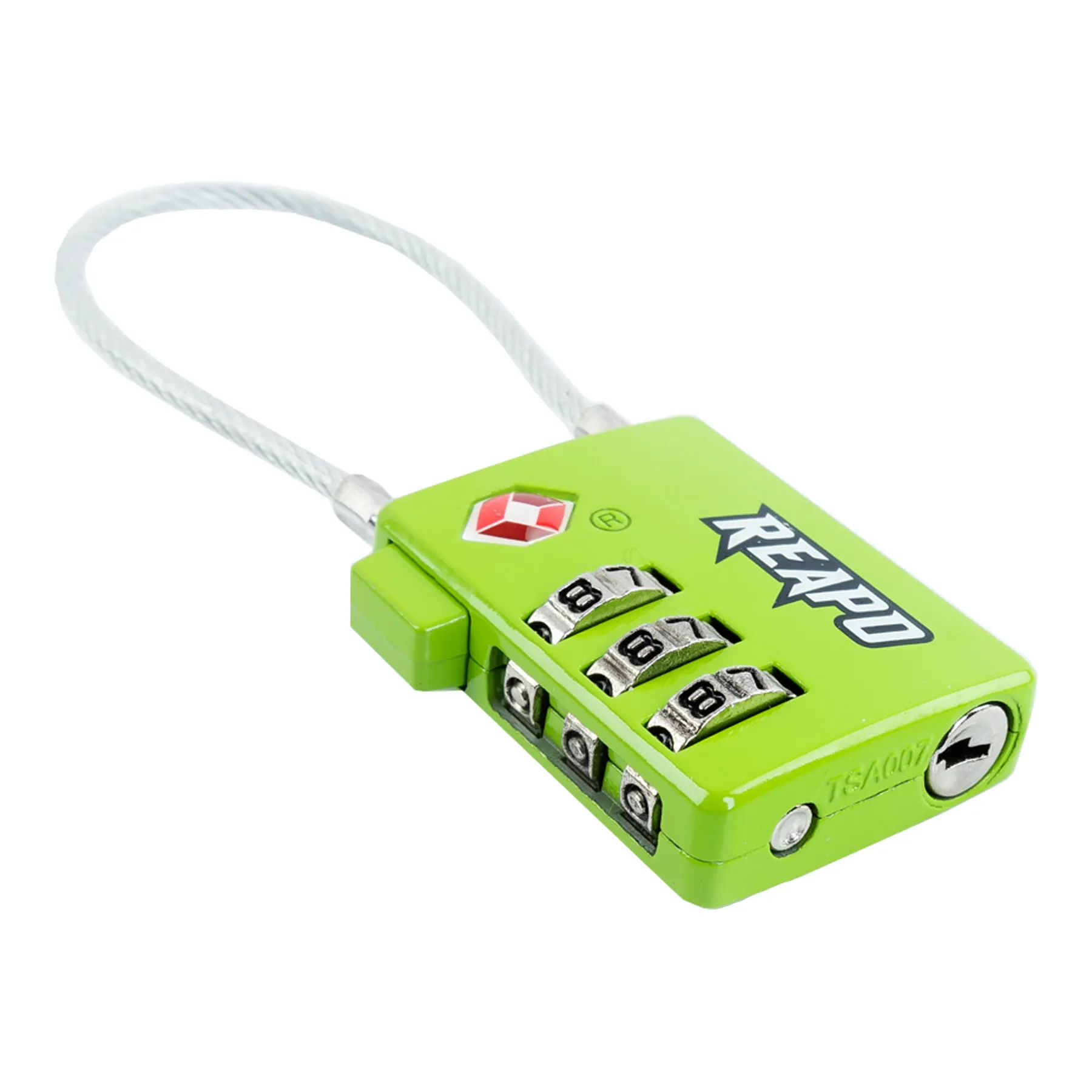 REAPO XL Zahlenschloss comfort TSA lock, Green