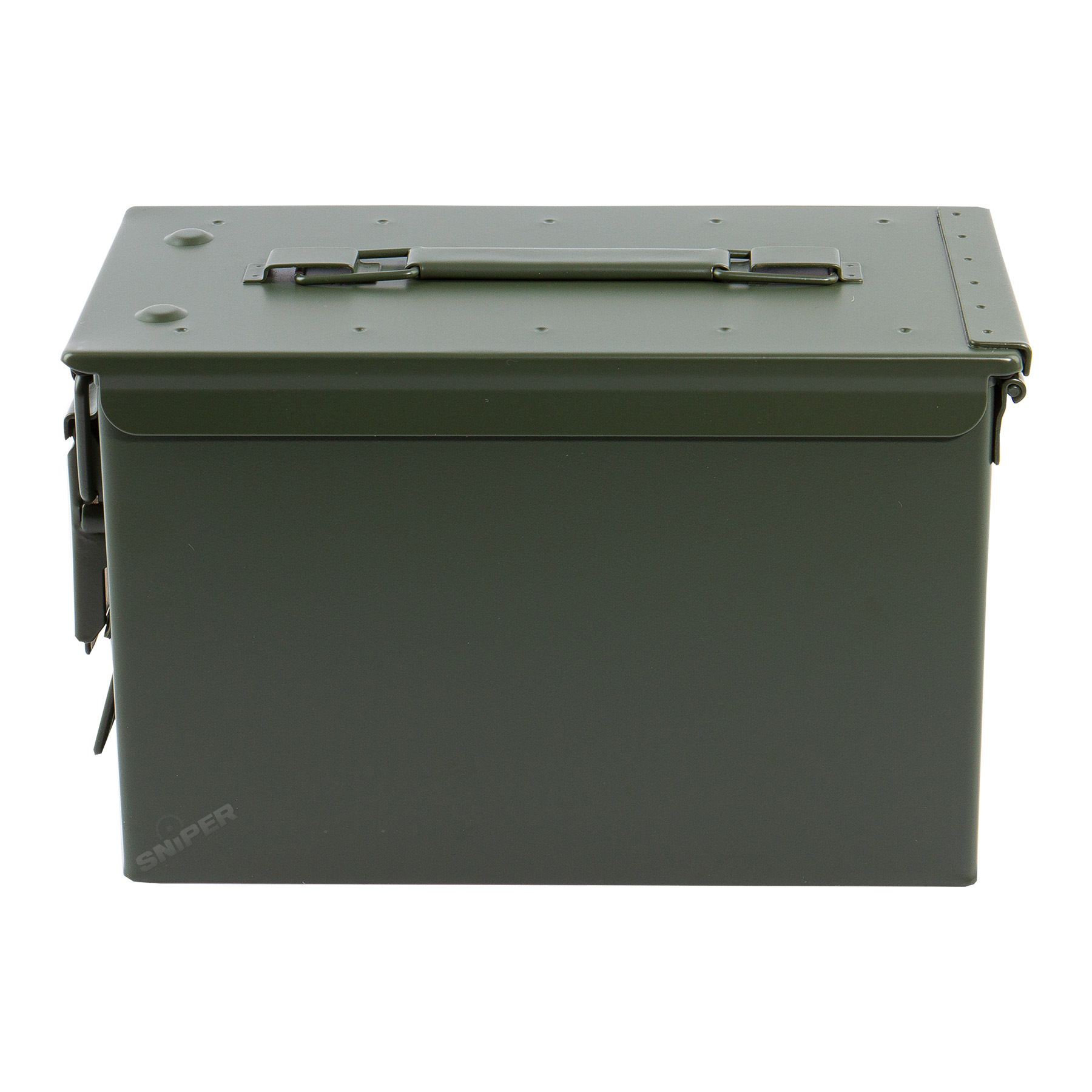 Metall Munitionskiste, 28X14,5X18 cm ,olive
