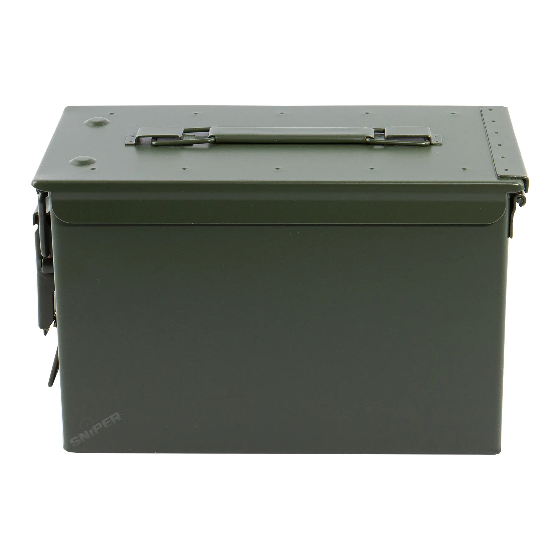 Metall Munitionskiste, 28X14,5X18 cm ,olive Metall Munitionskiste, 28X14,5X18 cm ,olive
