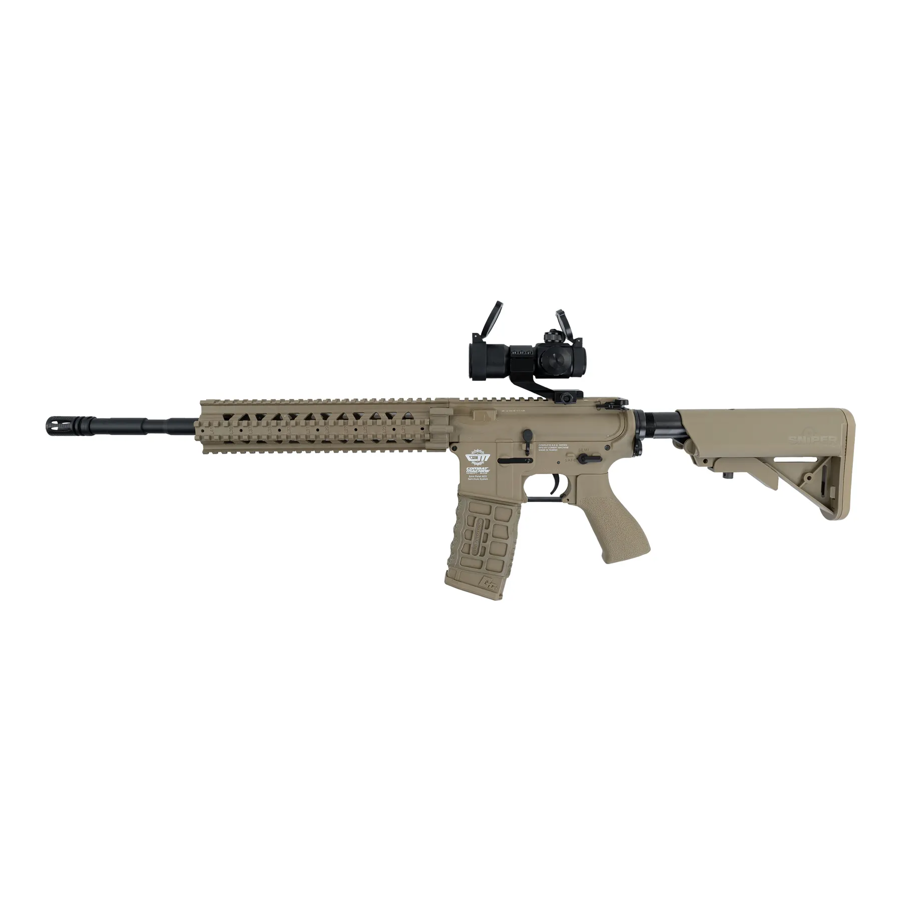 G&G CM16 R8-L < 0,5 Joule Softair Gewehr, Desert