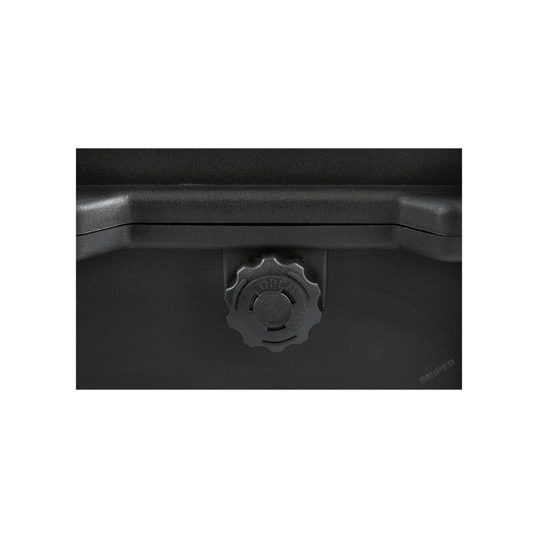 Waffenkoffer 100cm PnP Foam, Black