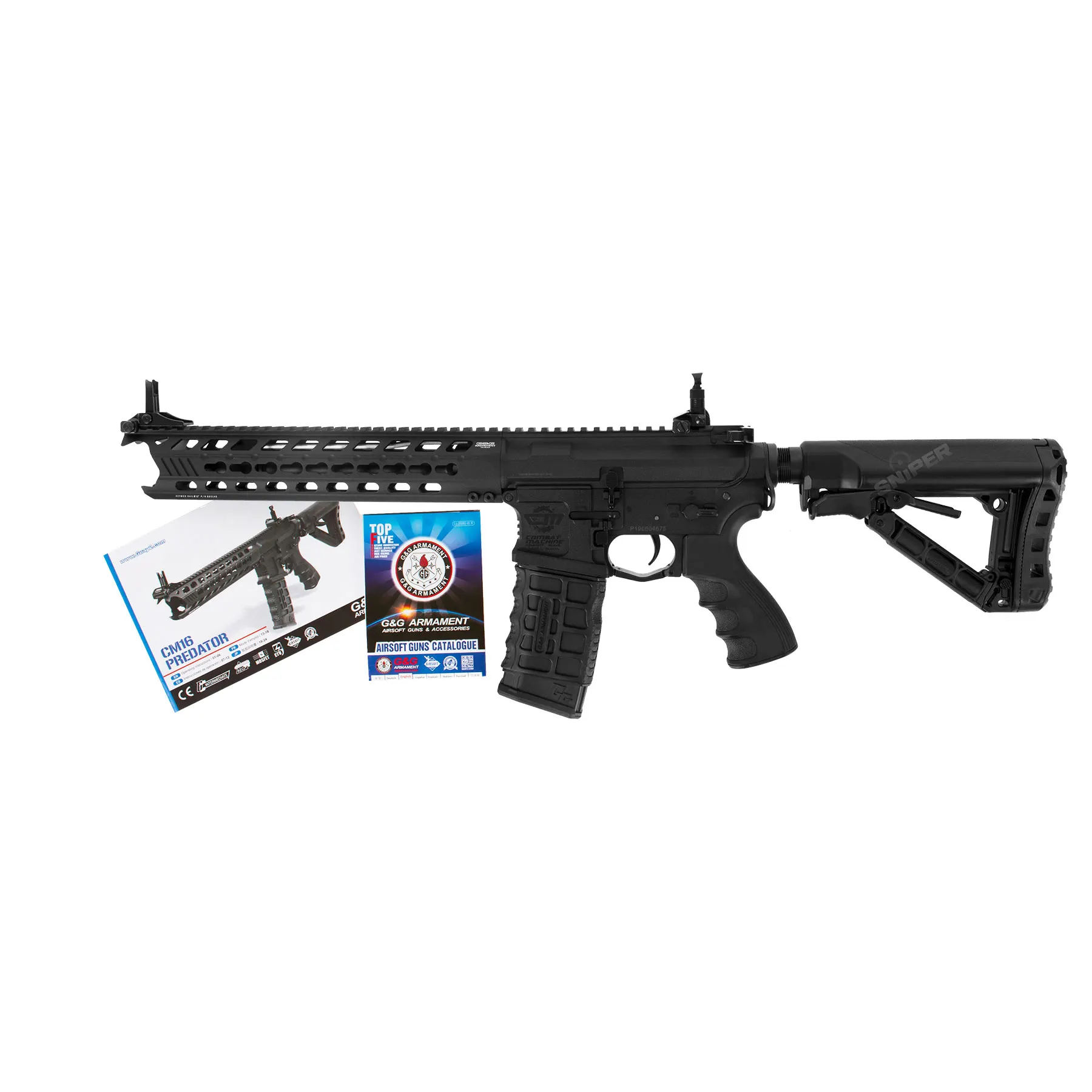 CM16 Predator < 0,5J ETU, Black