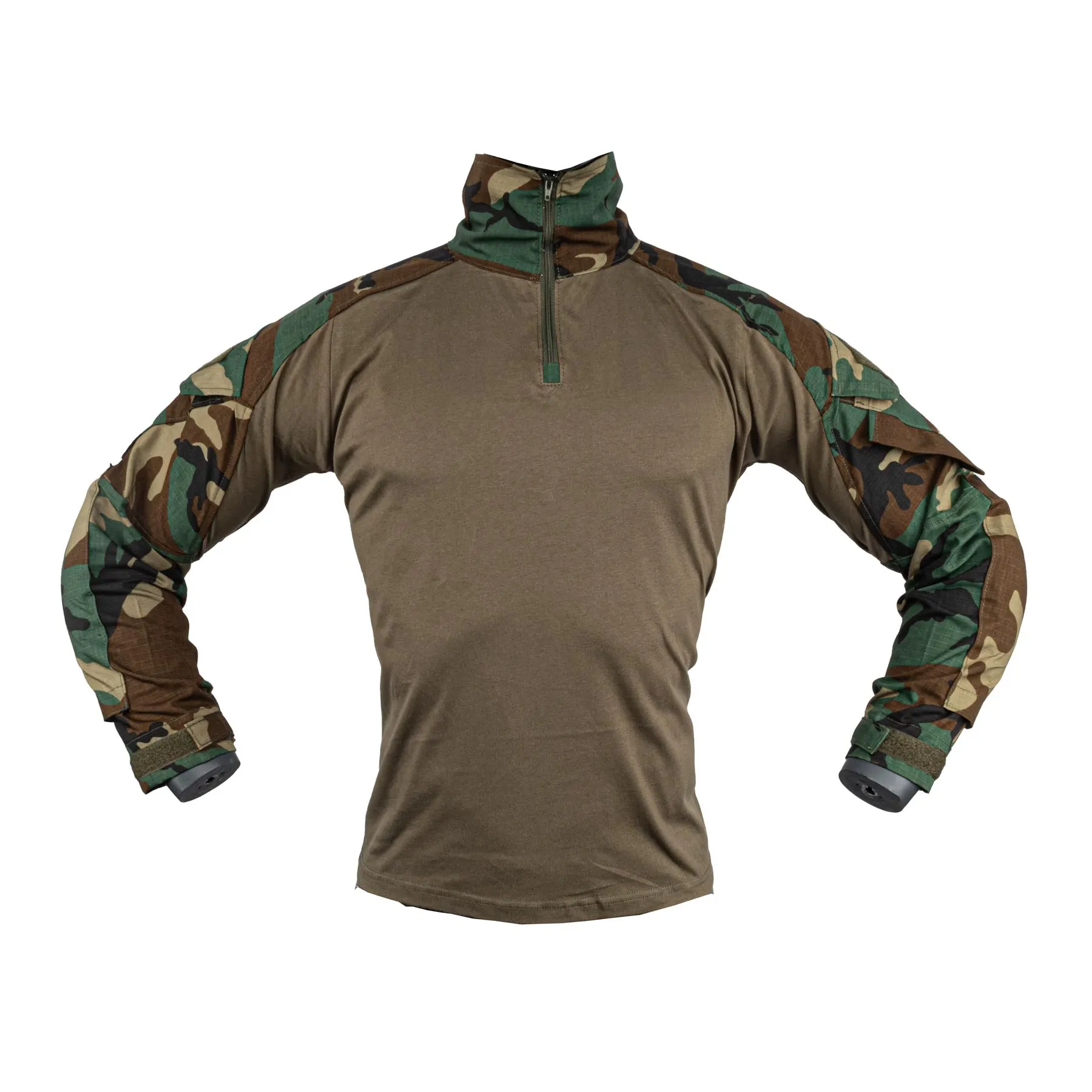 Conquer DLX Combat Shirt, Woodland