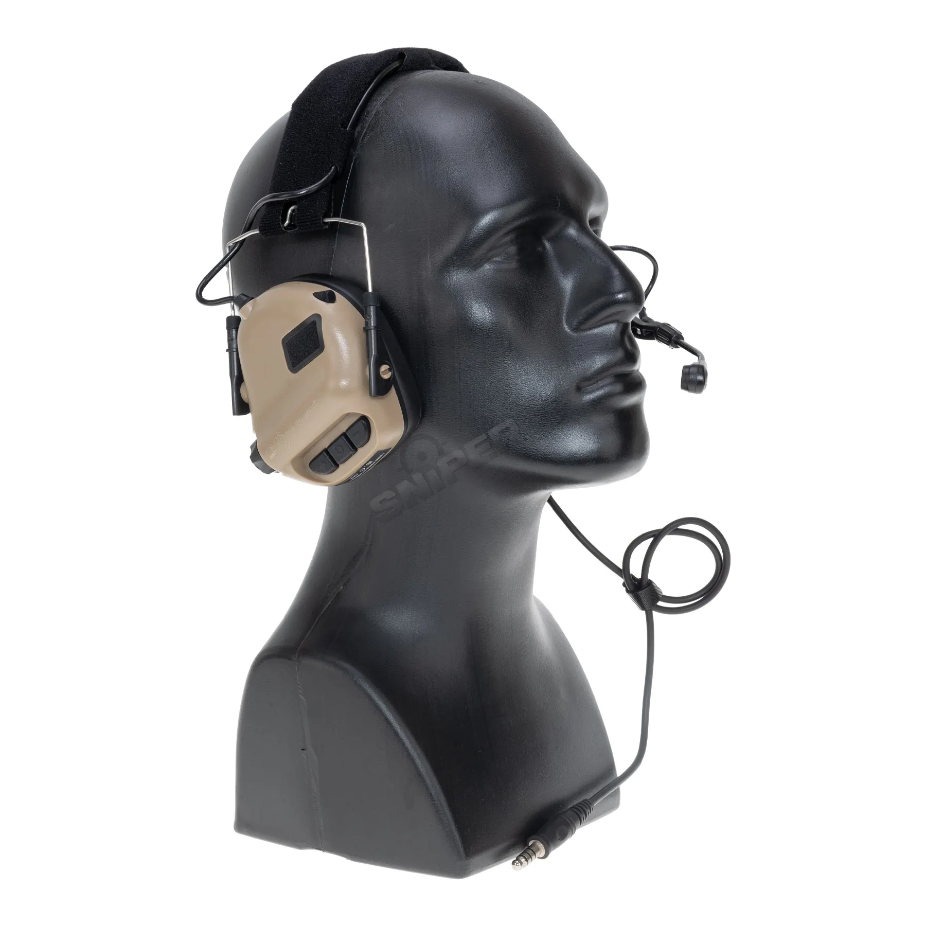 Earmor M32 Mod. 4 Active Hearing Protectors, Tan Earmor M32 Mod. 4 Active Hearing Protectors, Tan