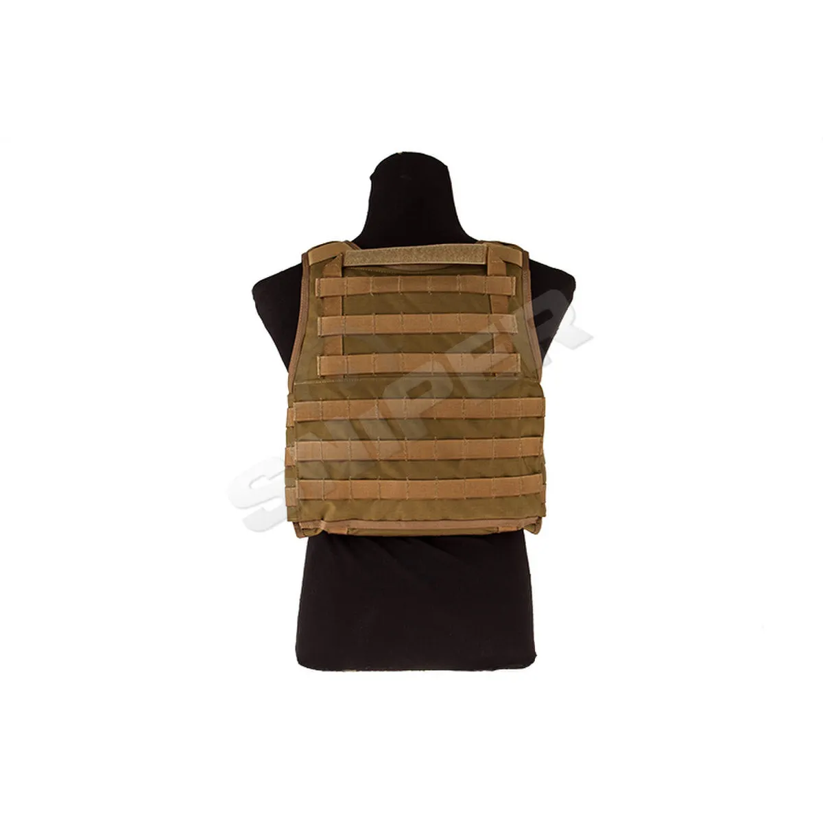 MOLLE Style PC Plate Carrier, Coyote Brown