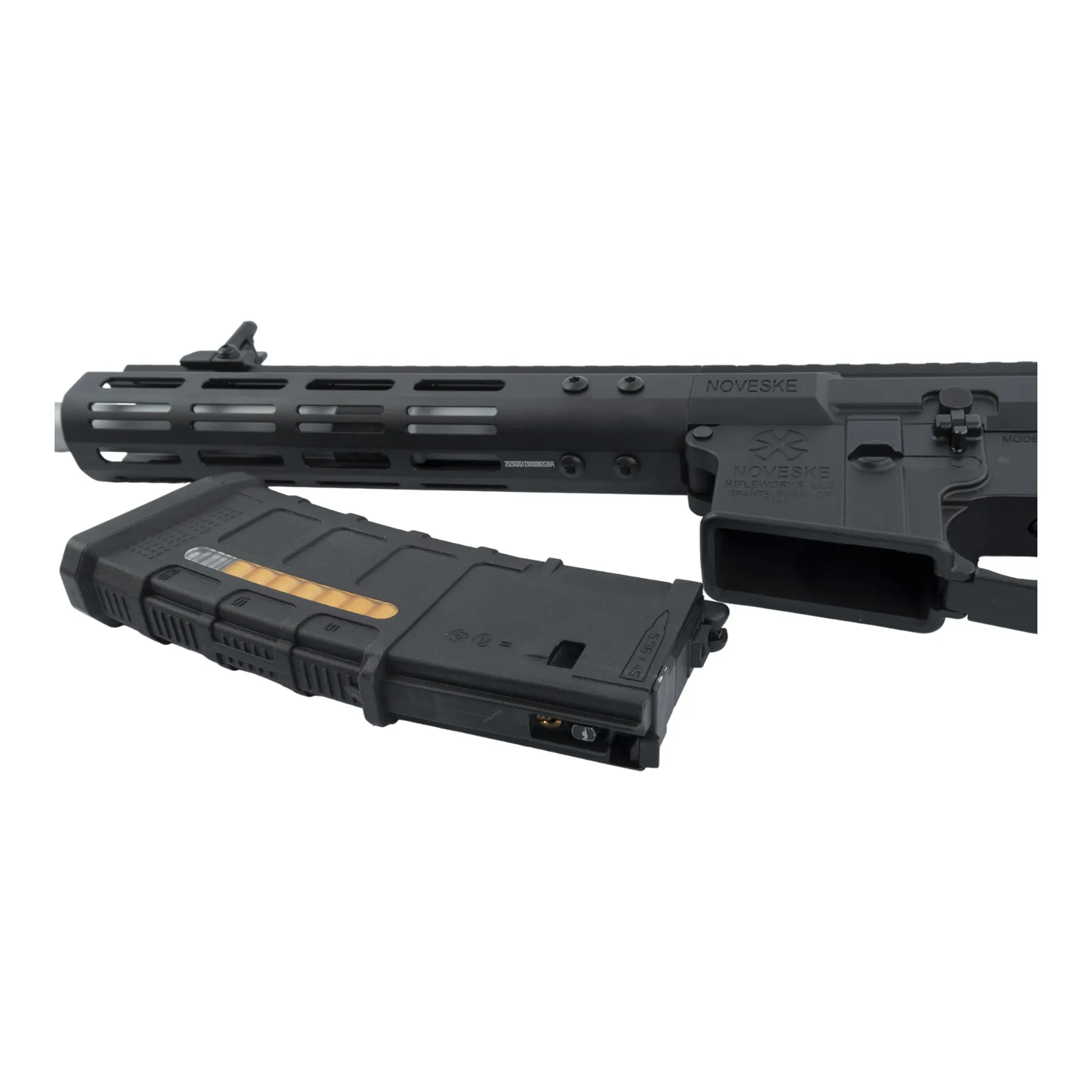 EMG Helios Noveske N4 MWS GBB Gen 3, Black EMG Helios Noveske N4 MWS GBB Gen 3 High-Power, Black