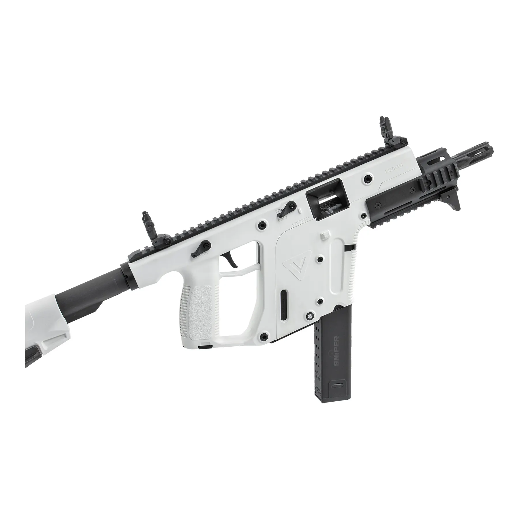 Kriss Vector (S)AEG, White Alpine