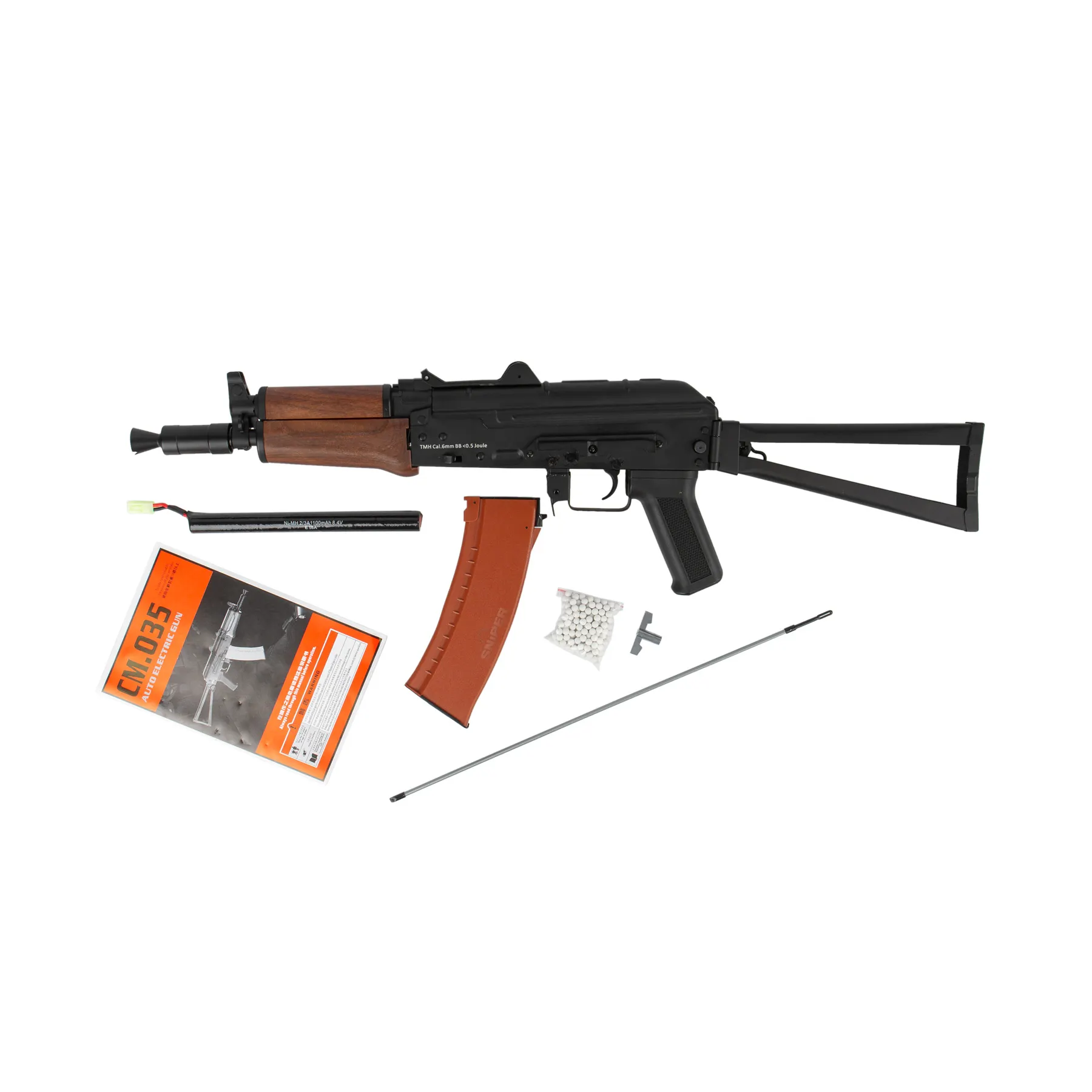 AKS74U Full Metal < 0,5 Joule