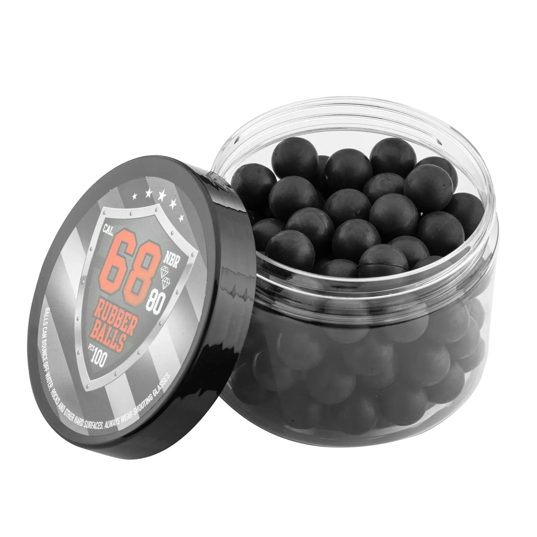 Rubberballs w/ Metal 68 Cal für RAM Waffen, 100rds