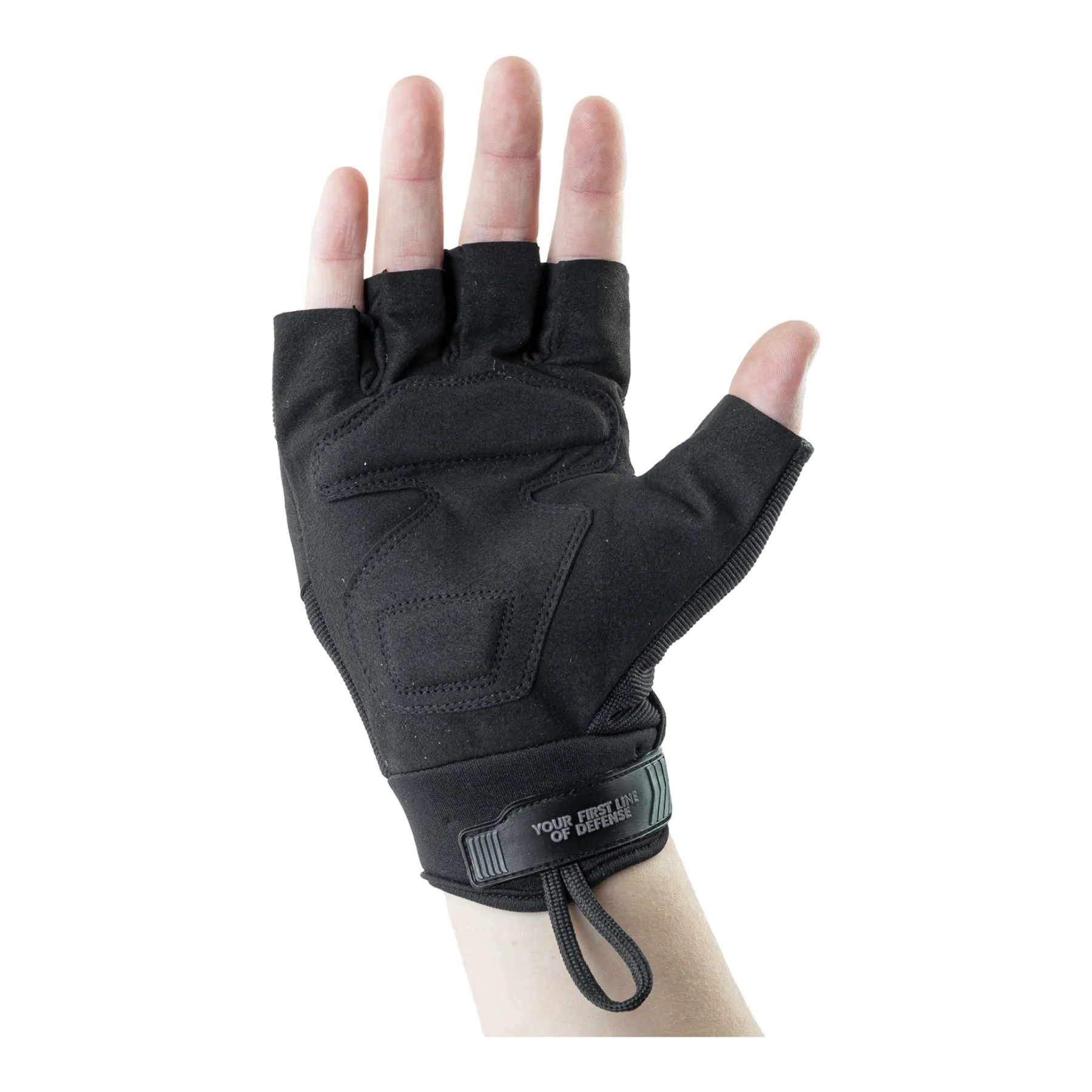 Shield Cut Tactical Gloves, Black L