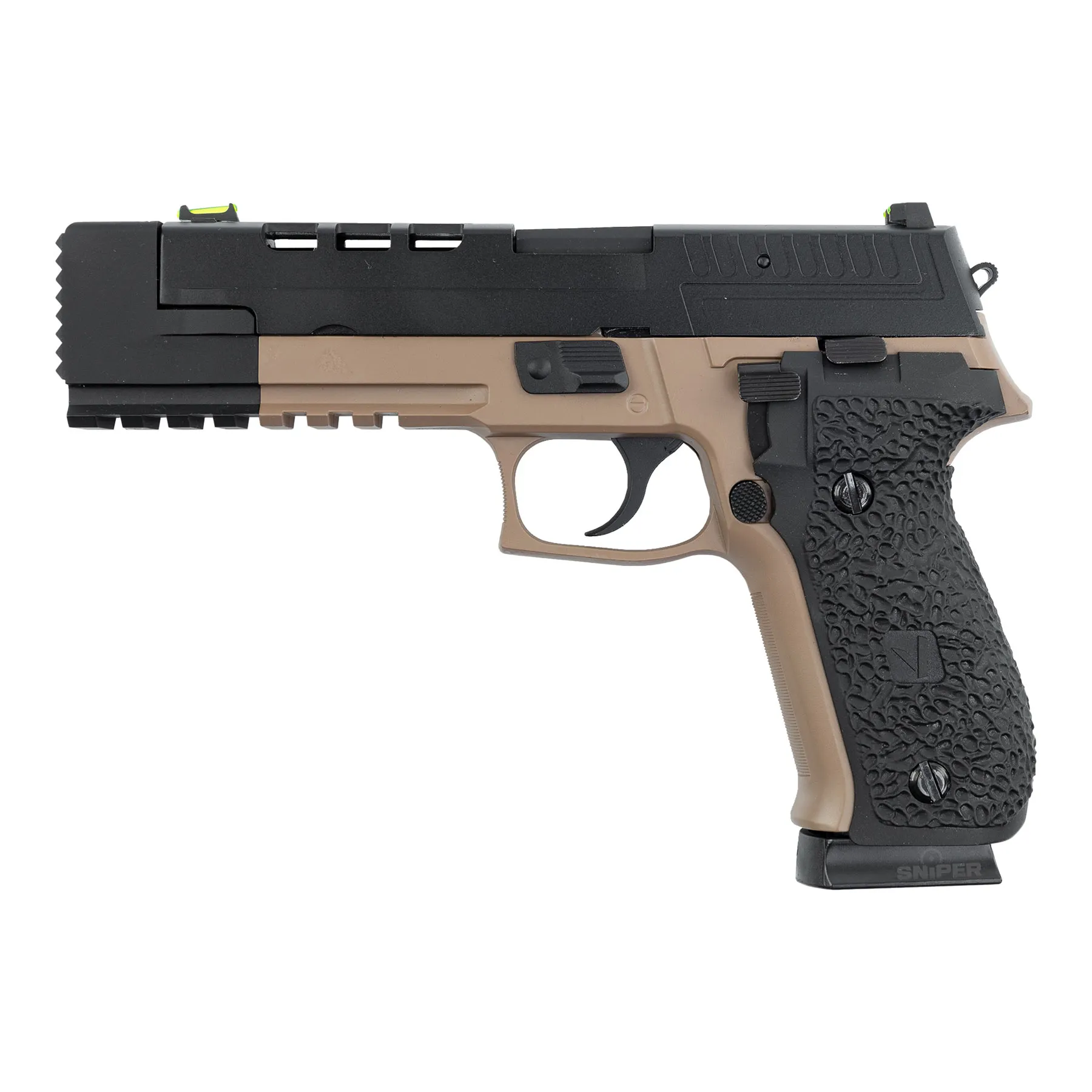 Vorsk VP-26X Softairpistole GBB, Tan