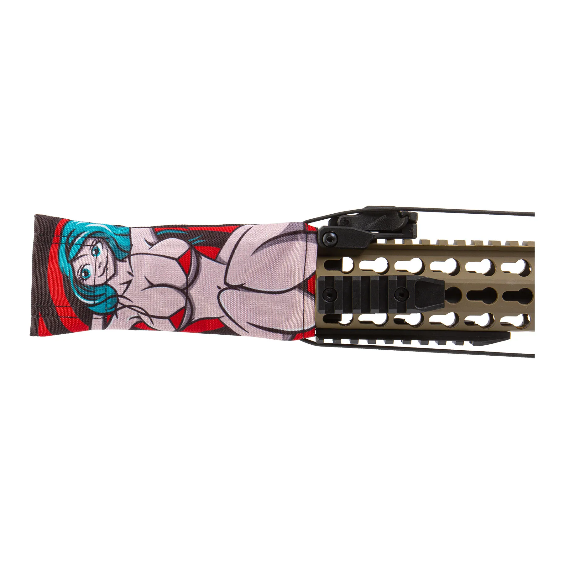 Laufsocke, 17x7,5cm, Pin-Up Girl