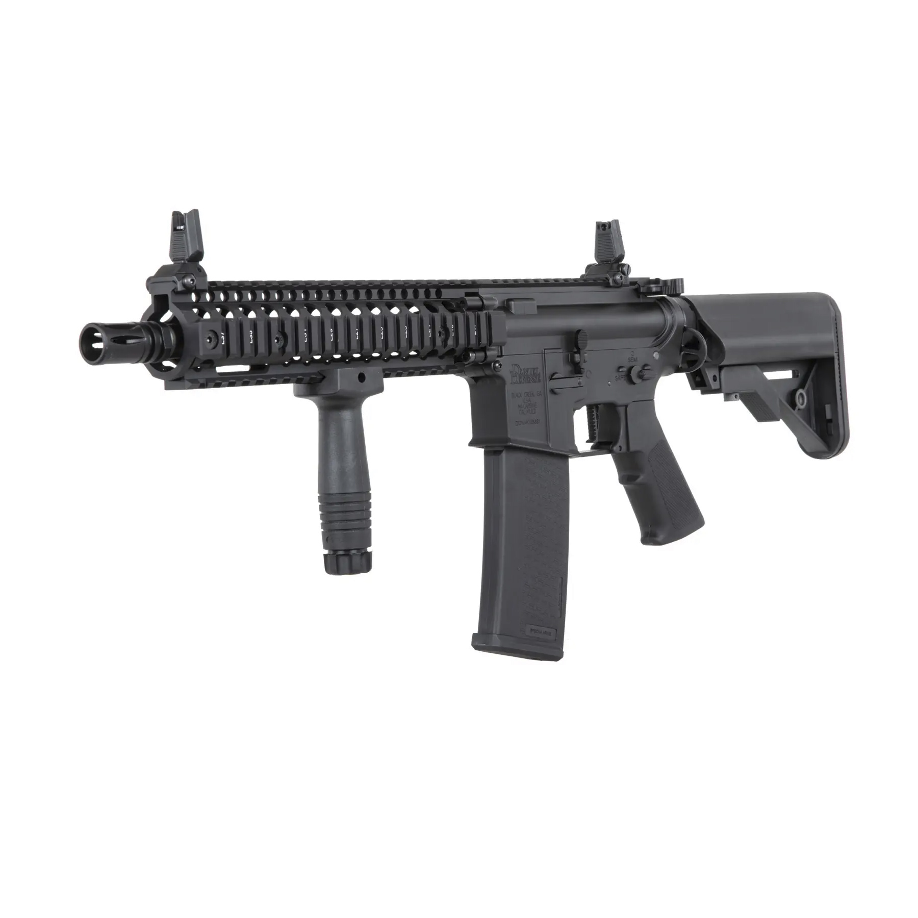 Specna Arms SA-P19 Prime Daniel Defense MK18 w/ Aster ETU (S)AEG, Black