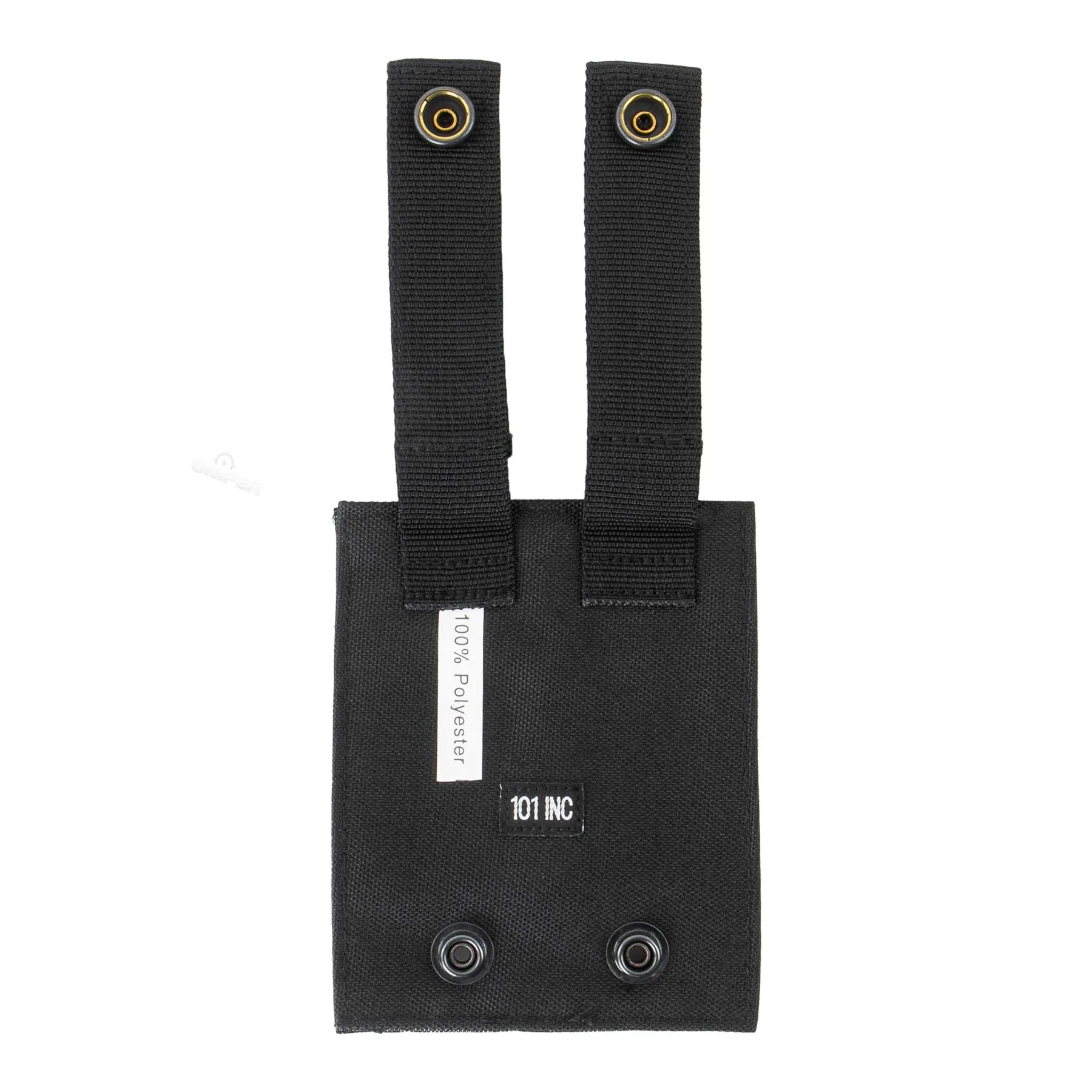 Molle Patch Adapter w/ Hook & Loop, Black