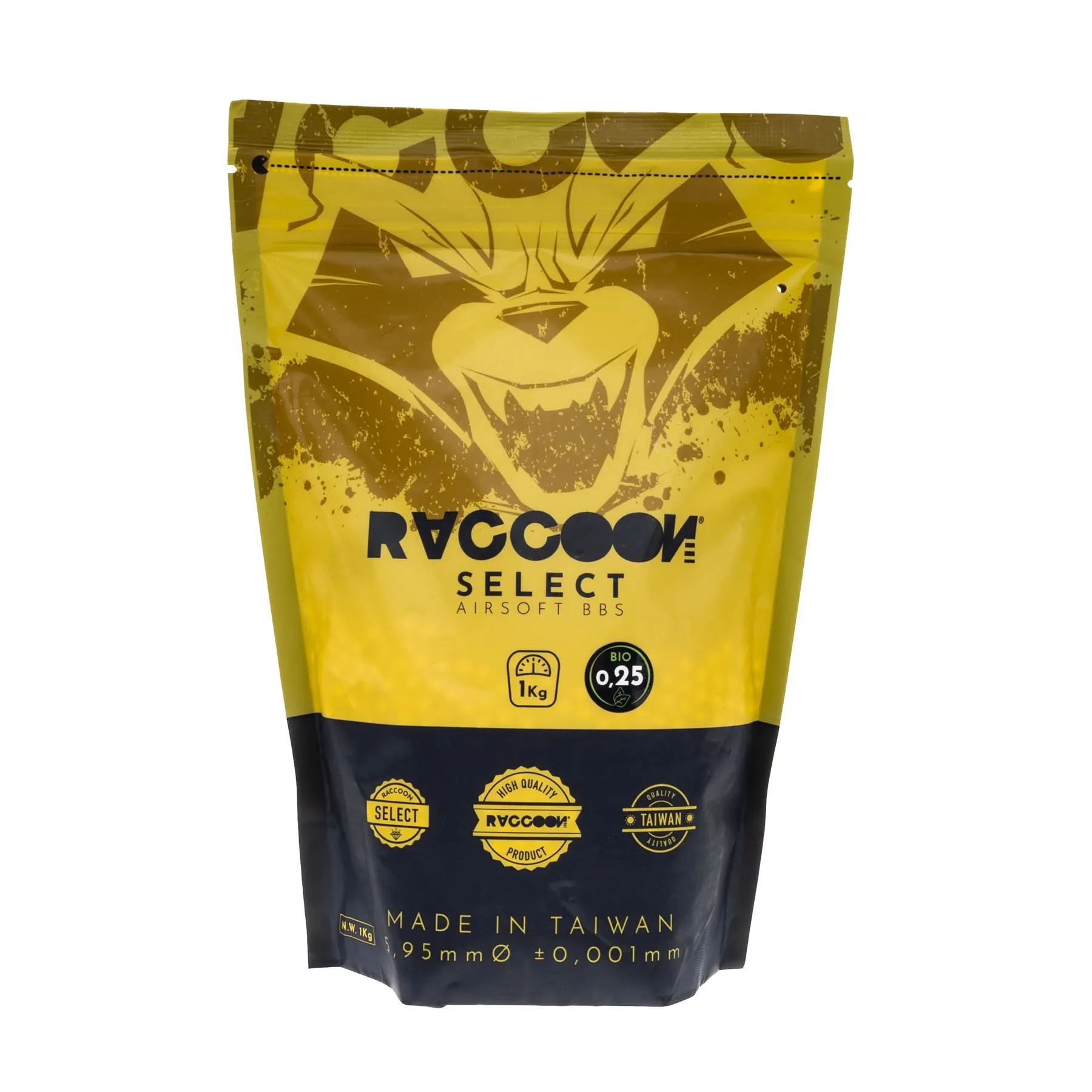 Raccoon Select Bio BB´s 0,25g, 1KG