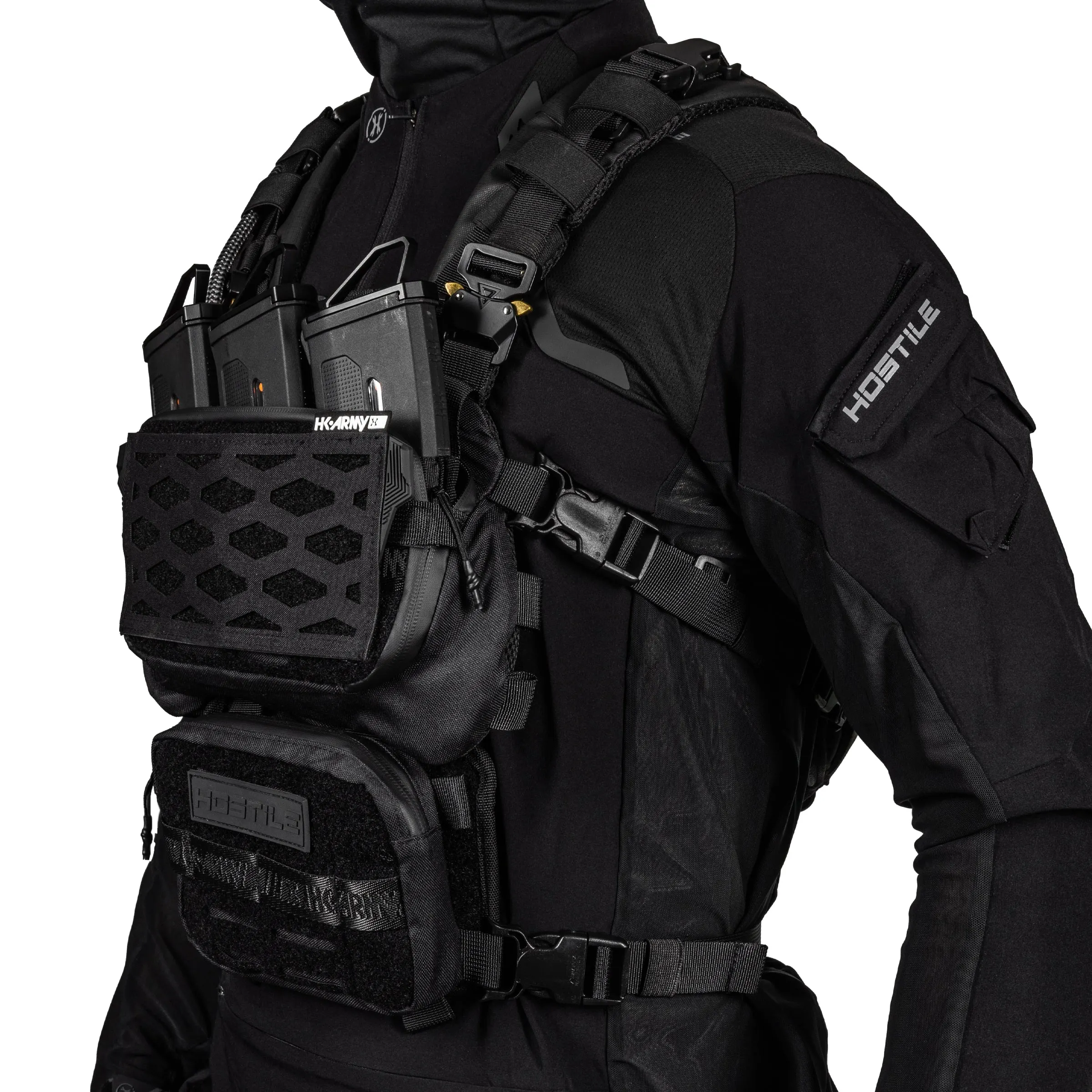 Hostile CTS Sector Chest Rig, Black