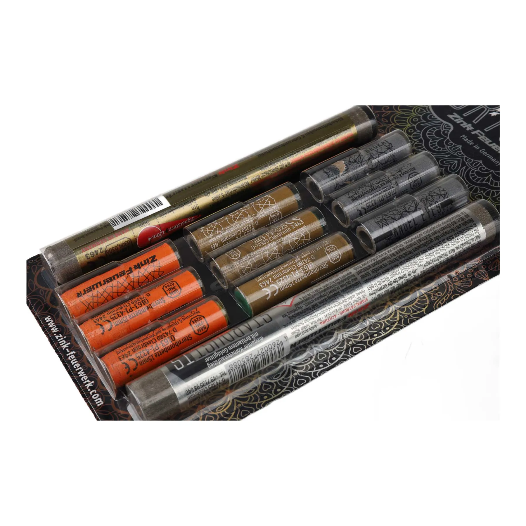 Zink Crystal Sortiment 15mm, 29 Stück Zink Crystal Sortiment 15mm, 29 Stück