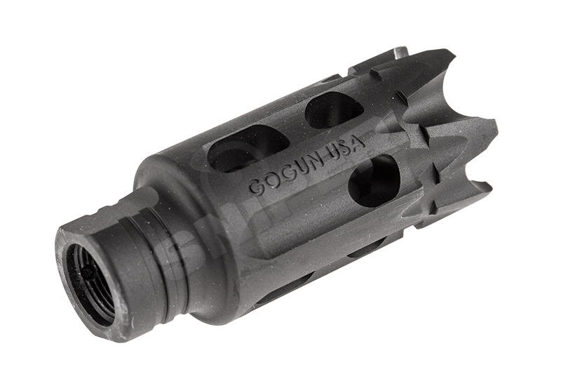 GoGun SuperComp Talon Flash Hider CCW, Black