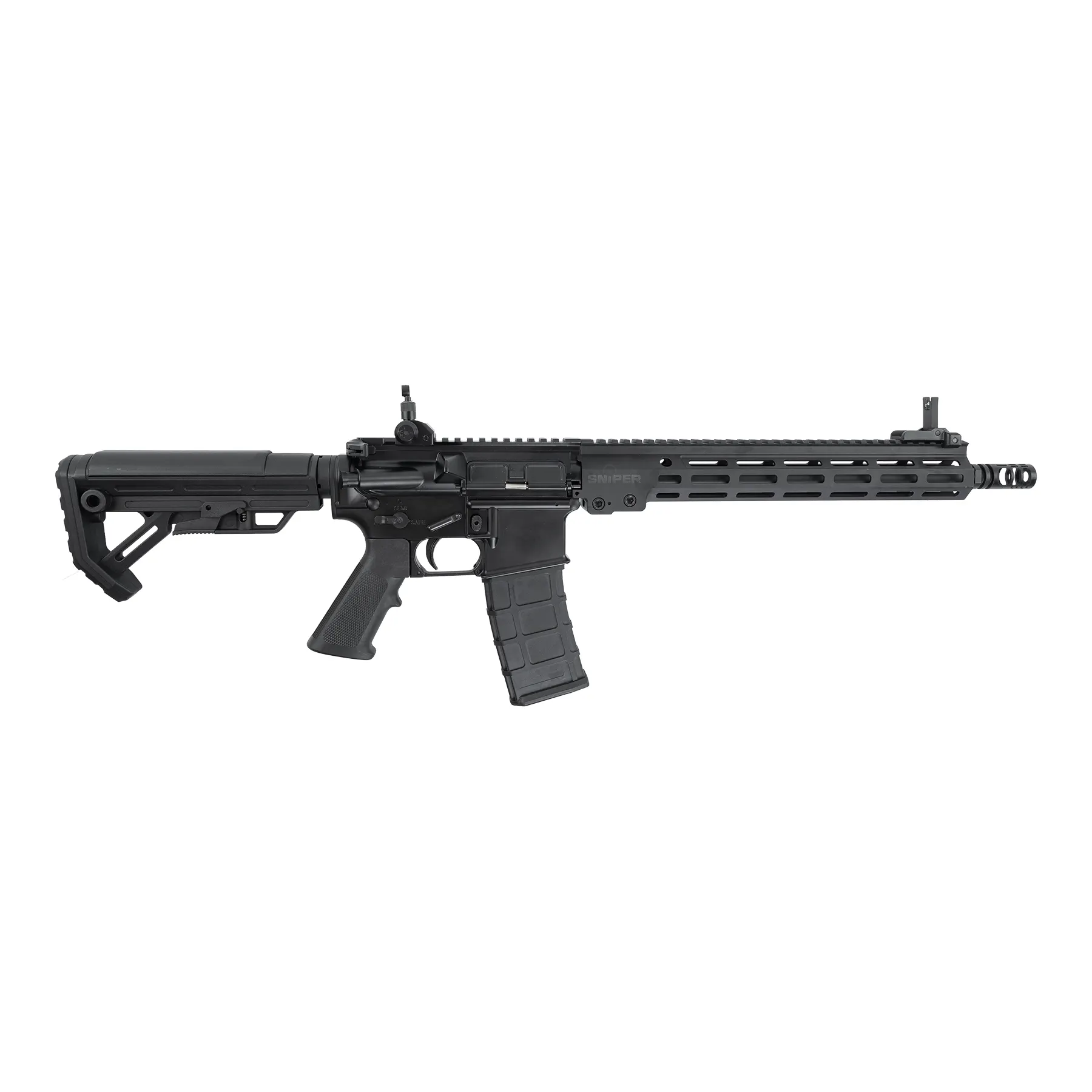 Golden Eagle M4 M-Lok MC6596M GBB Full Metal, Black