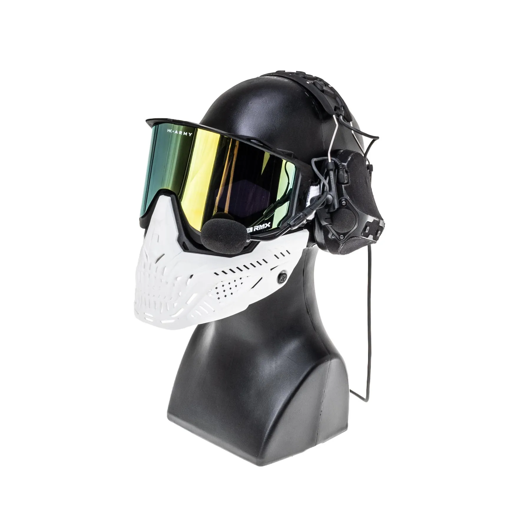 RMX GHOST Edition Goggle System, white gold #1