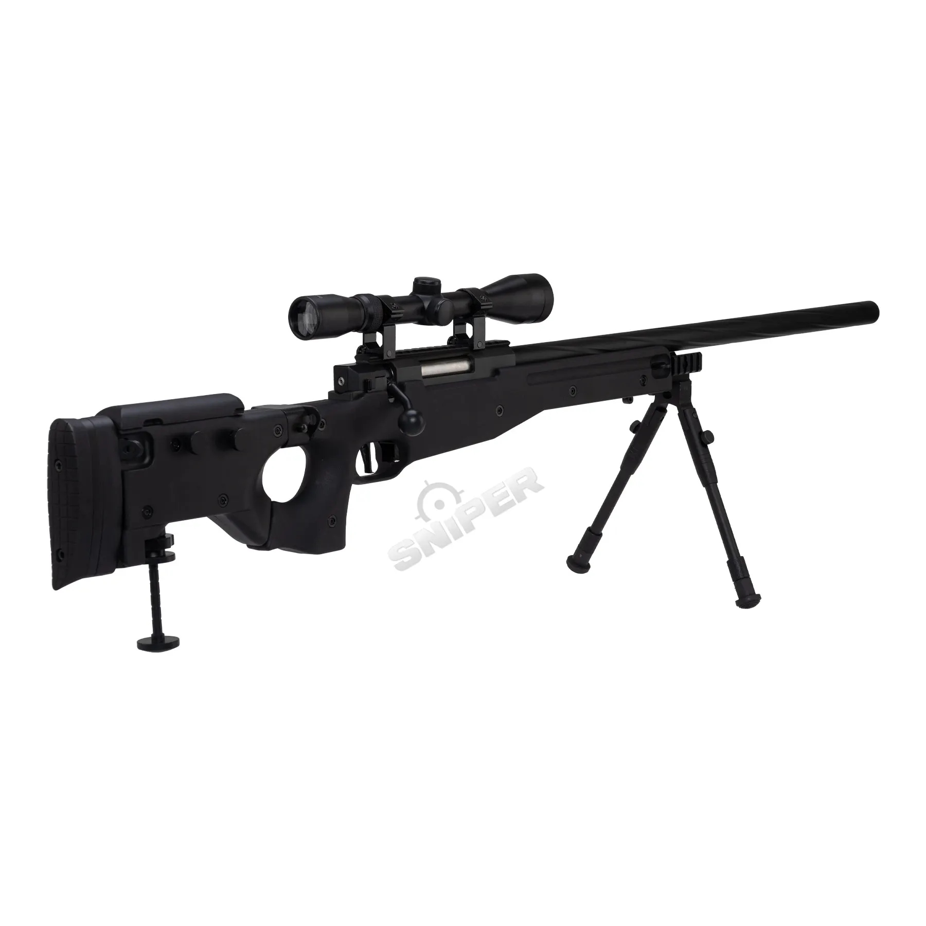 Specna Arms SA-S14 Scharfschützengewehr w/ Scope & Bipod, Black Specna Arms SA-S14 Scharfschützengewehr High-Power w/ Scope & Bipod, Black