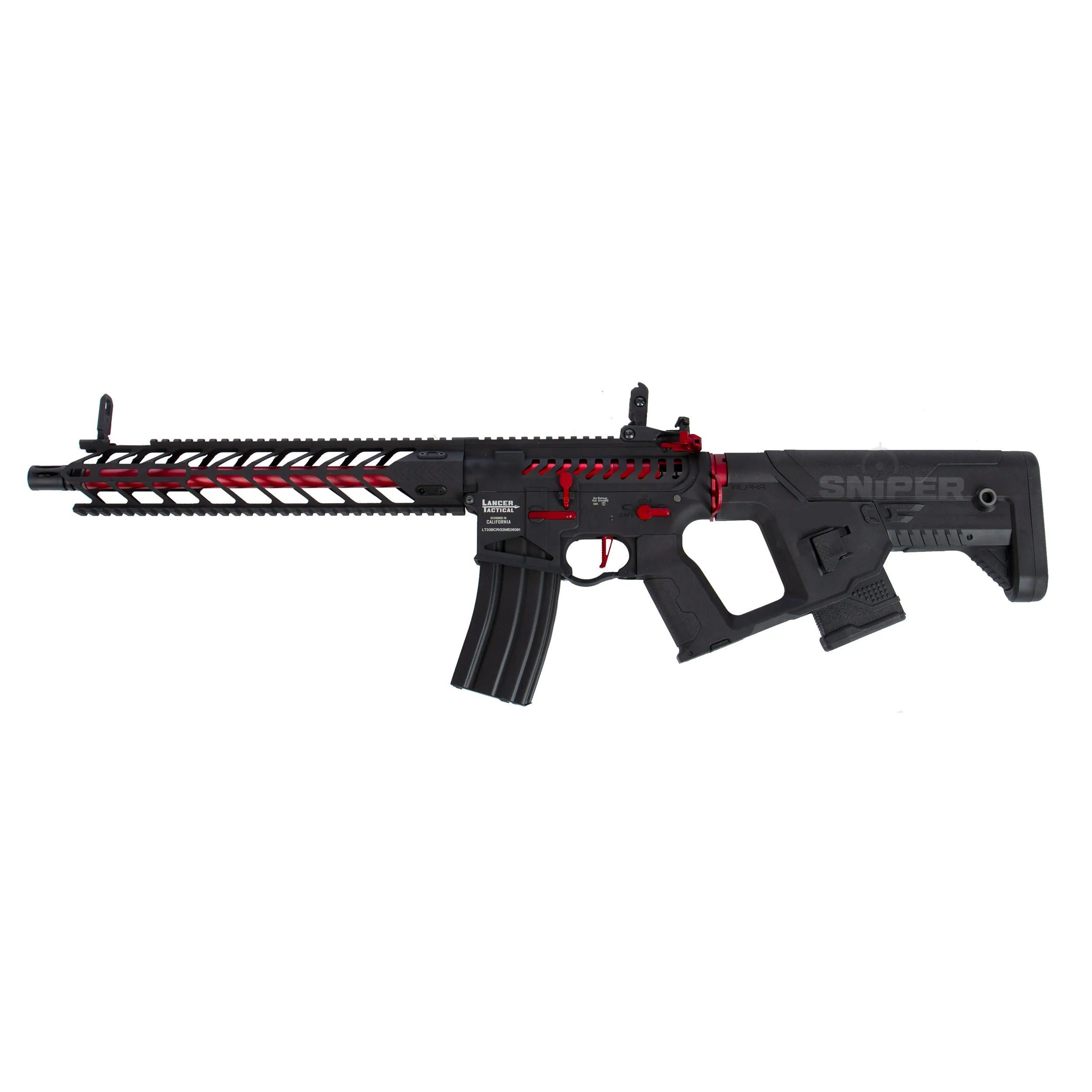 Enforcer NightWing Skeleton (S)AEG, Red