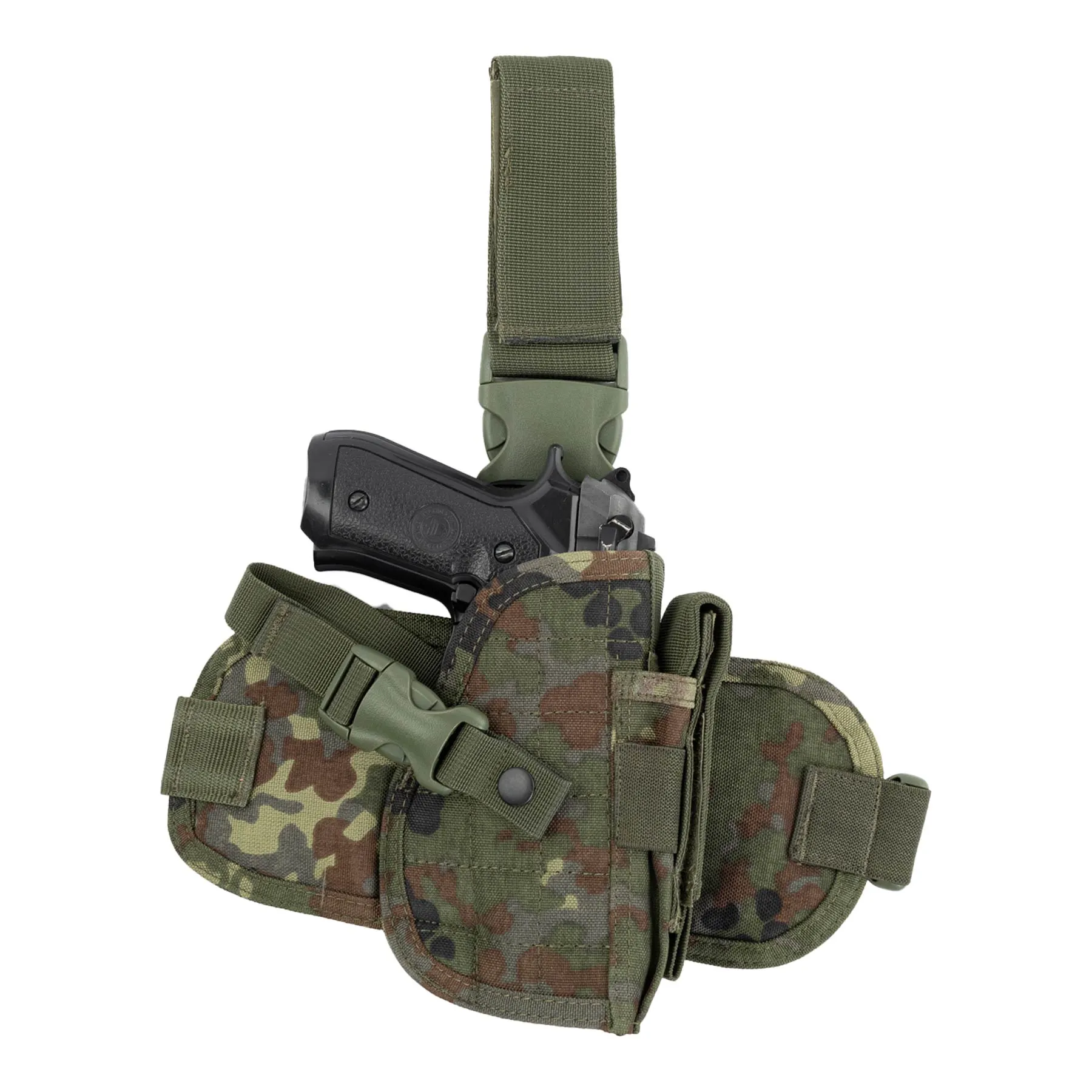 Invader Gear Dropleg Holster, Flecktarn Invader Gear Dropleg Holster, Flecktarn