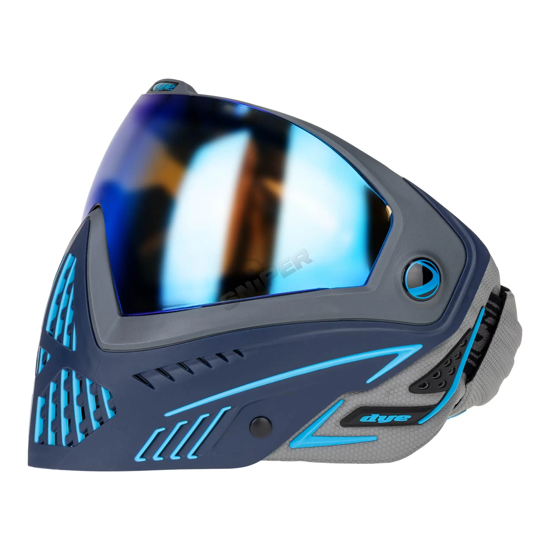 DYE I5 Raiseup Goggles, Blue/Grey Mask