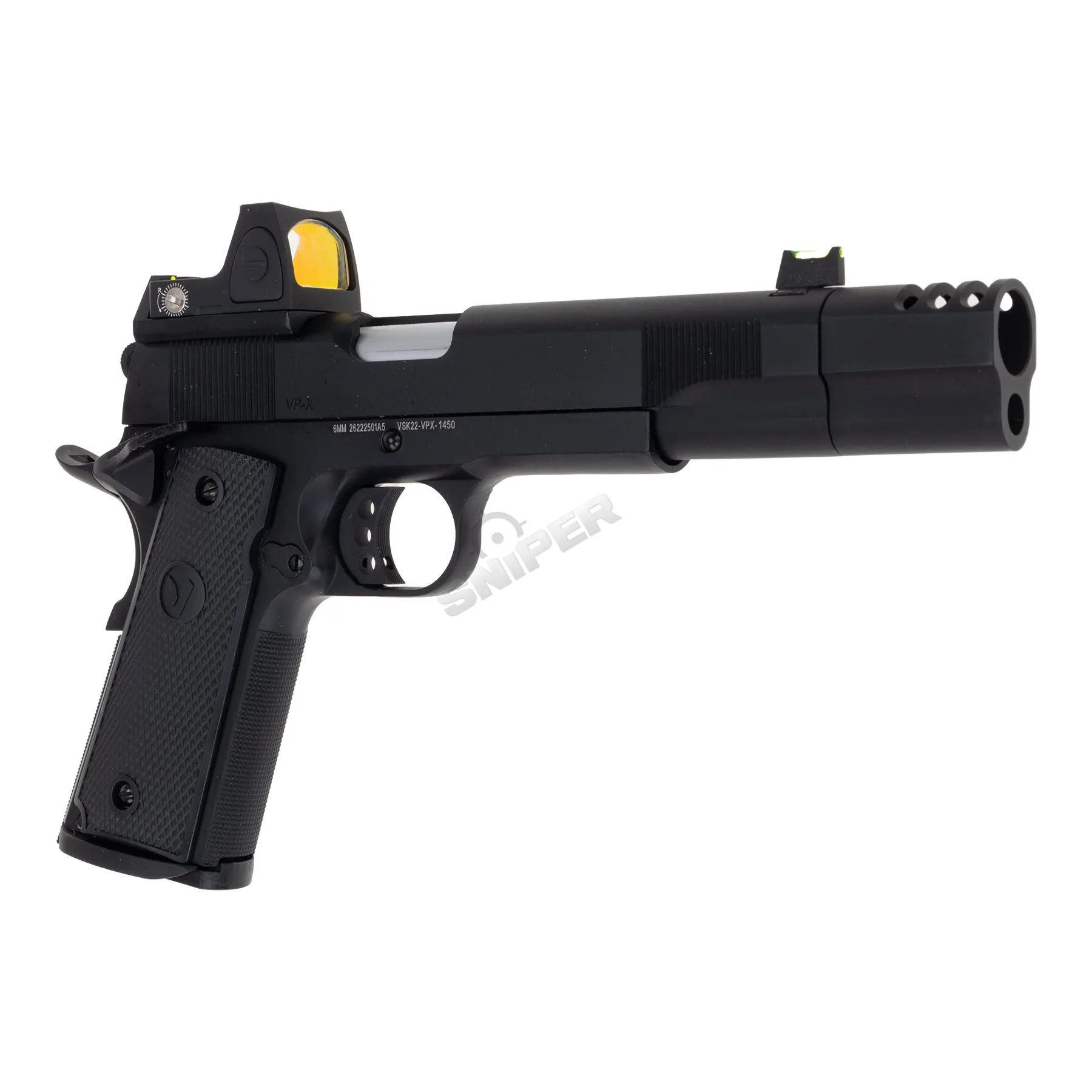 Vorsk VP-X GBB Softair Pistole BDS, Black