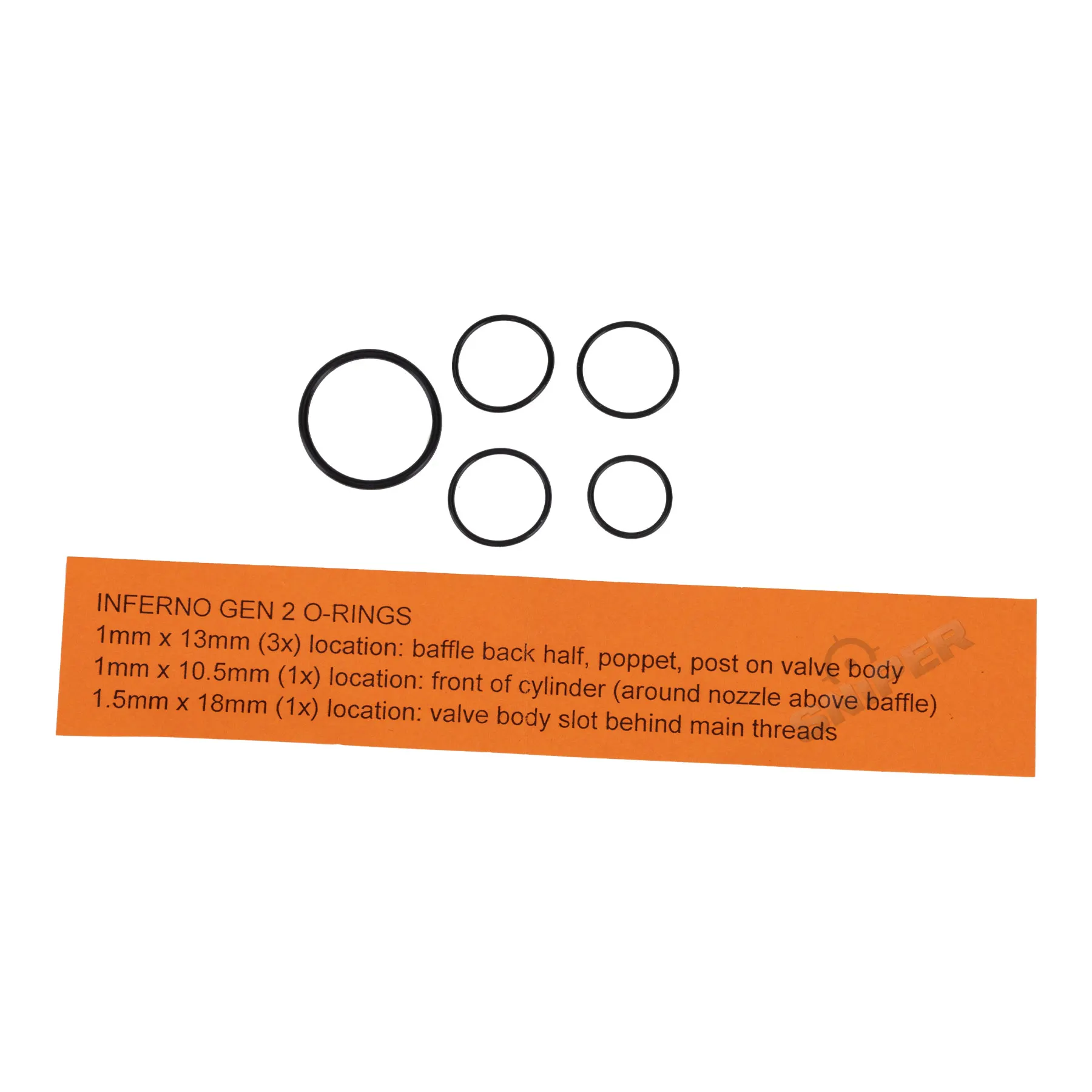 MTW PKG 308 Tactical Inferno Edition, Black