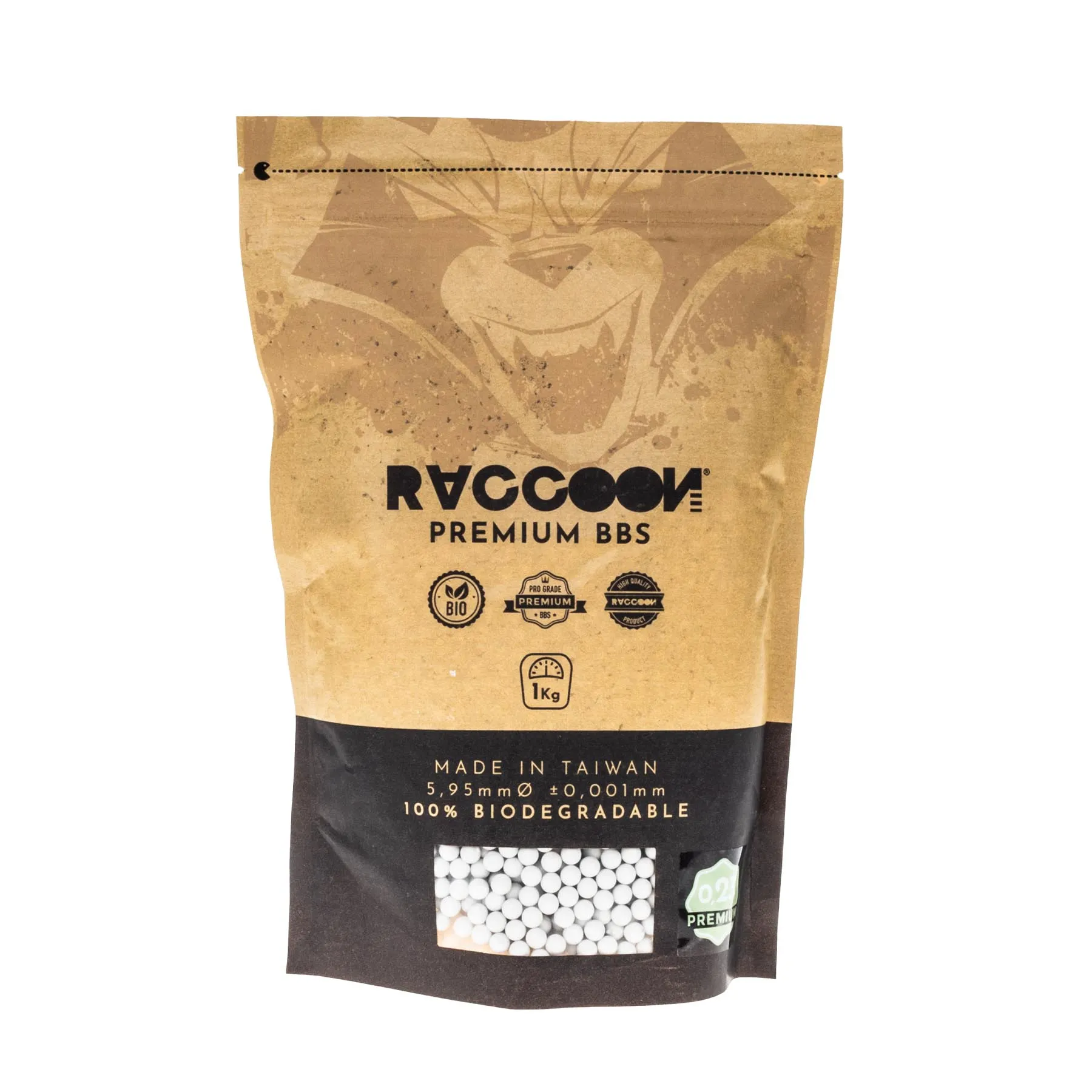 Raccoon Premium Bio BBs 0,23g, 1KG