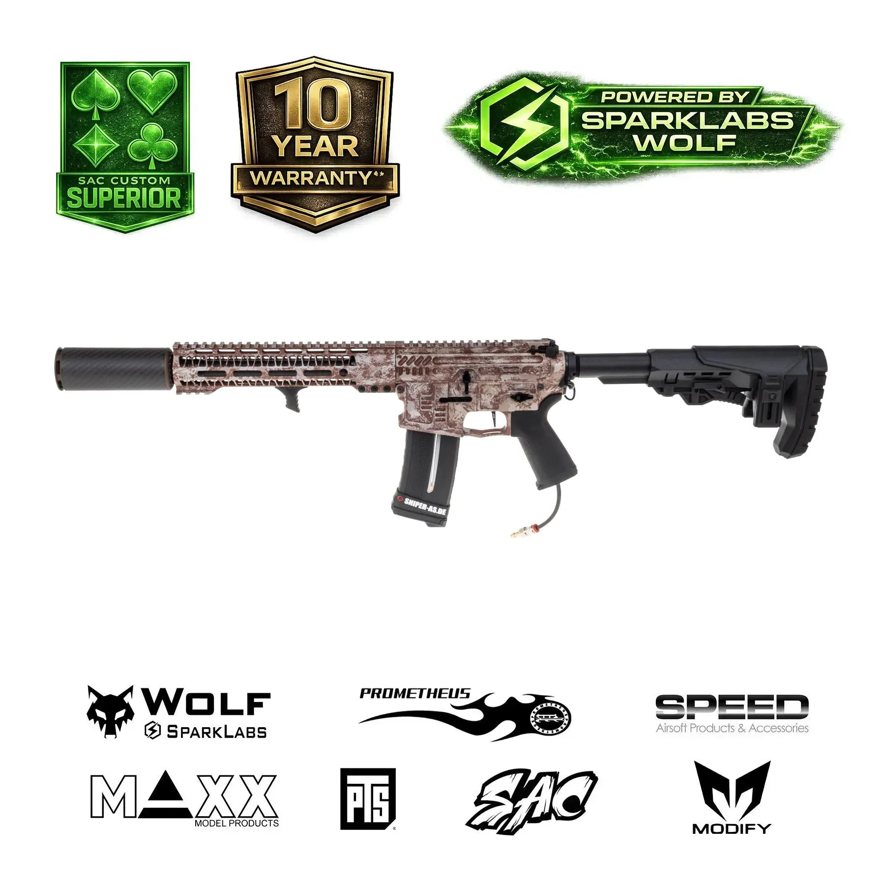 SAC WOLF SOLID - "Fenrirs Rache", HPA