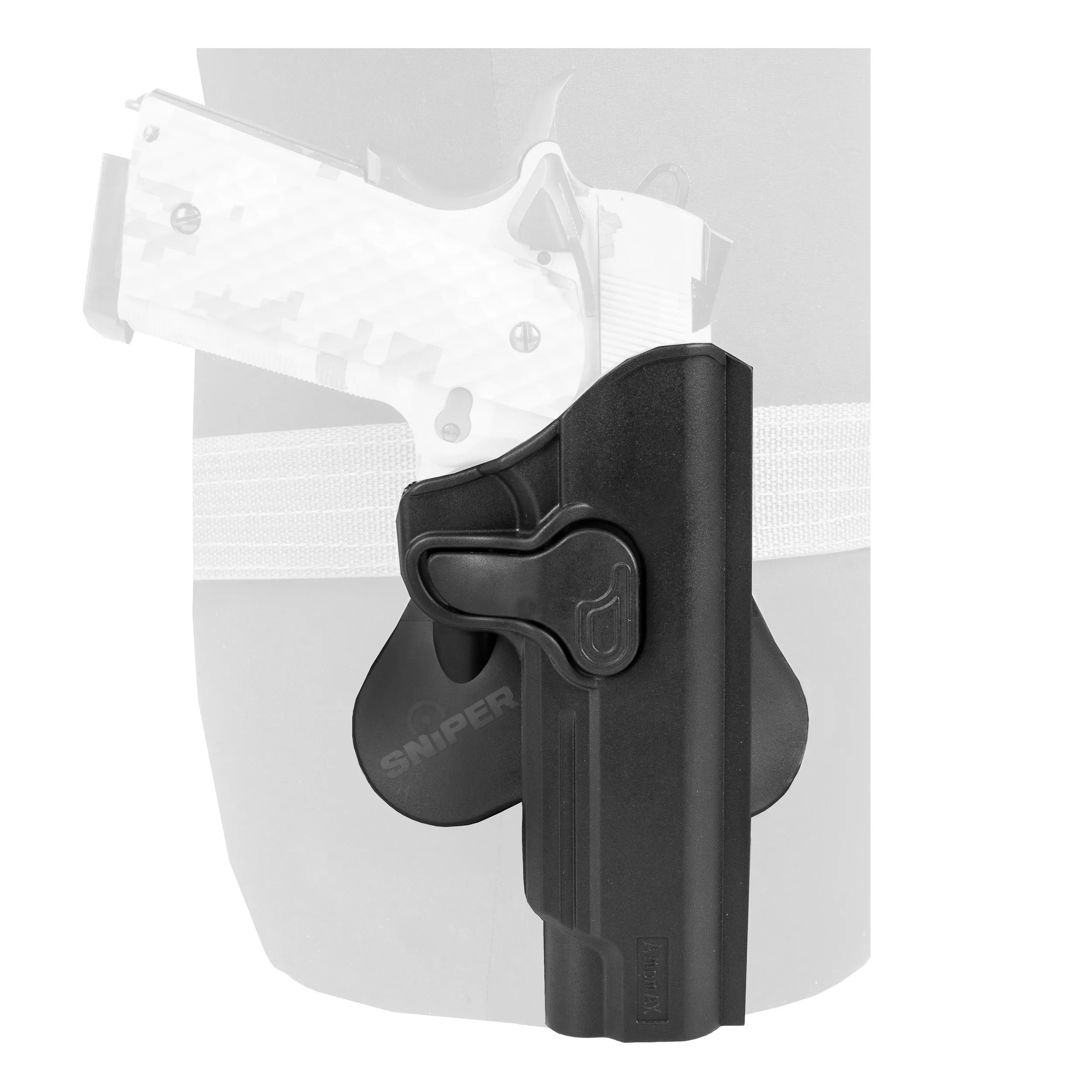 Formholster für 1911 Modelle, Black Formholster für 1911 Modelle, Black