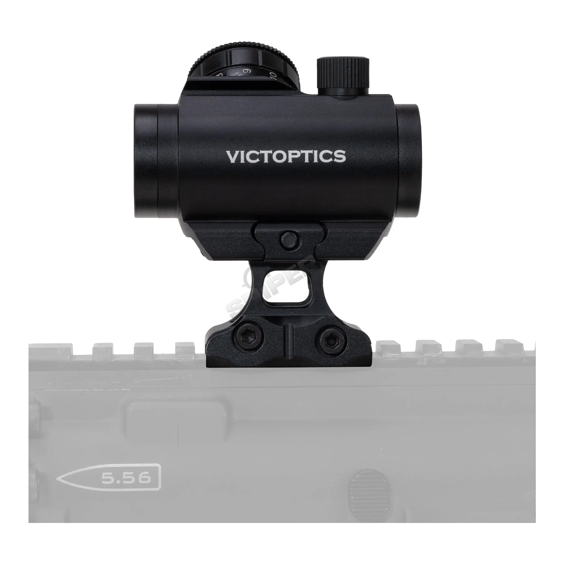 Victoptics RDSL17 T4 1x28 Red Dot Visier, Black