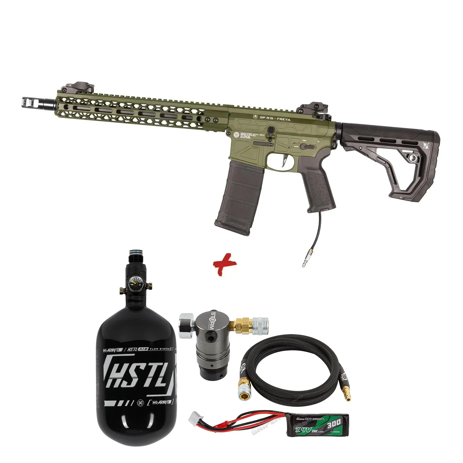 HPA Deal #1 - SAC Freya M-LOK 12,5" HPA PULSAR D2 Olive