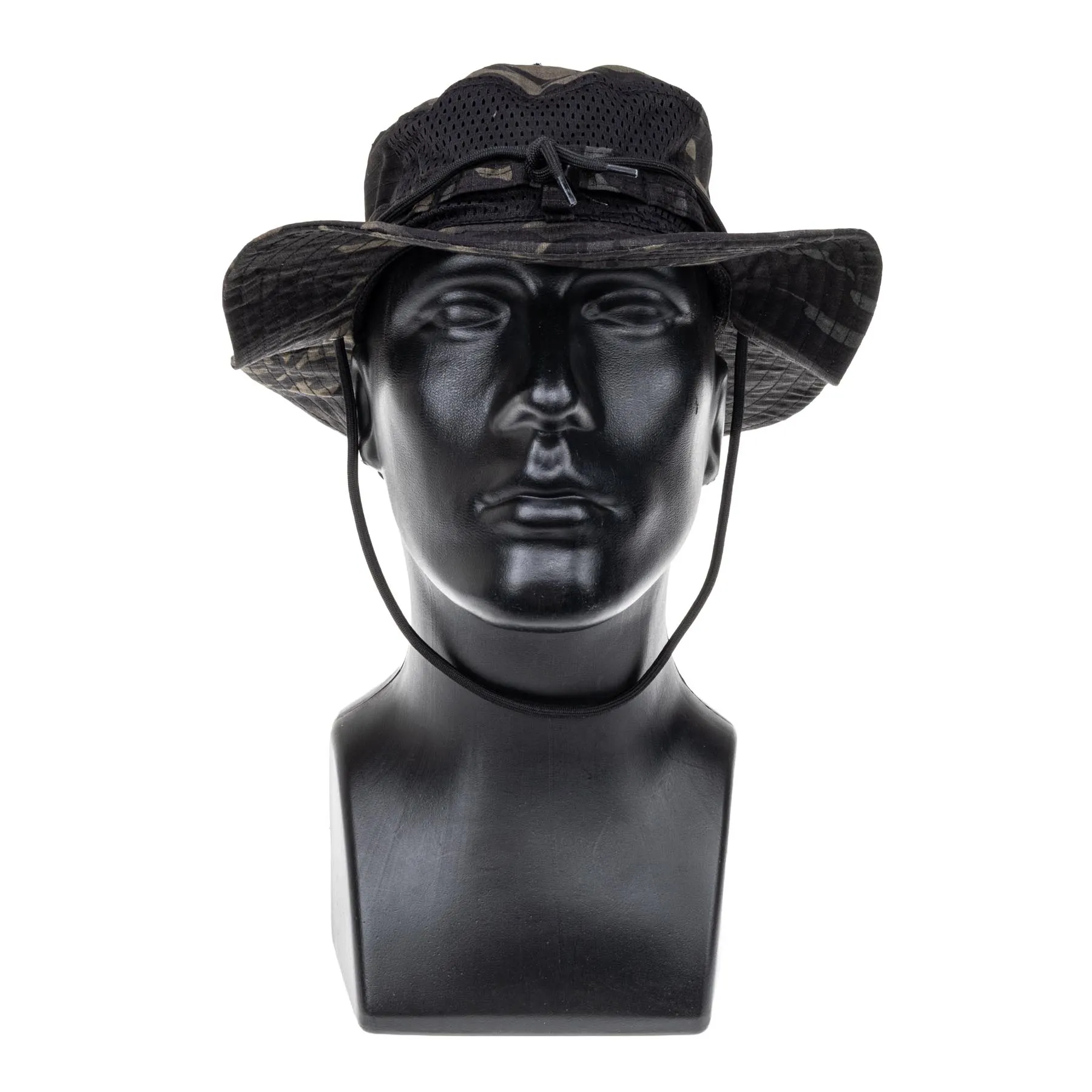 Boonie Hat 55-60cm, Black Camo