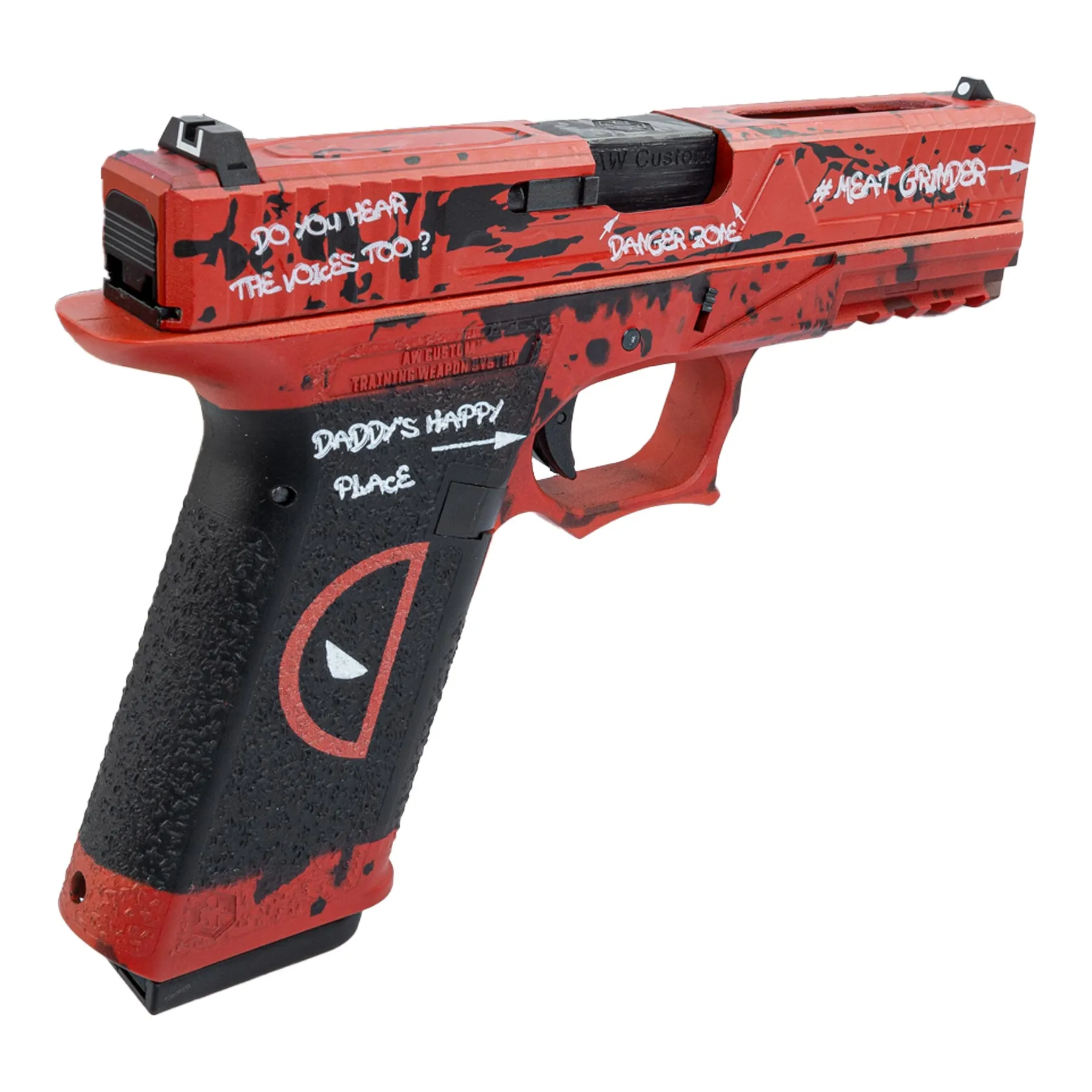 AW Custom VX7 GBB, Red Version Open Slide