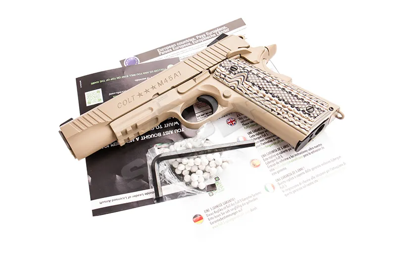 Colt M45A1 Tan CO2, GBB