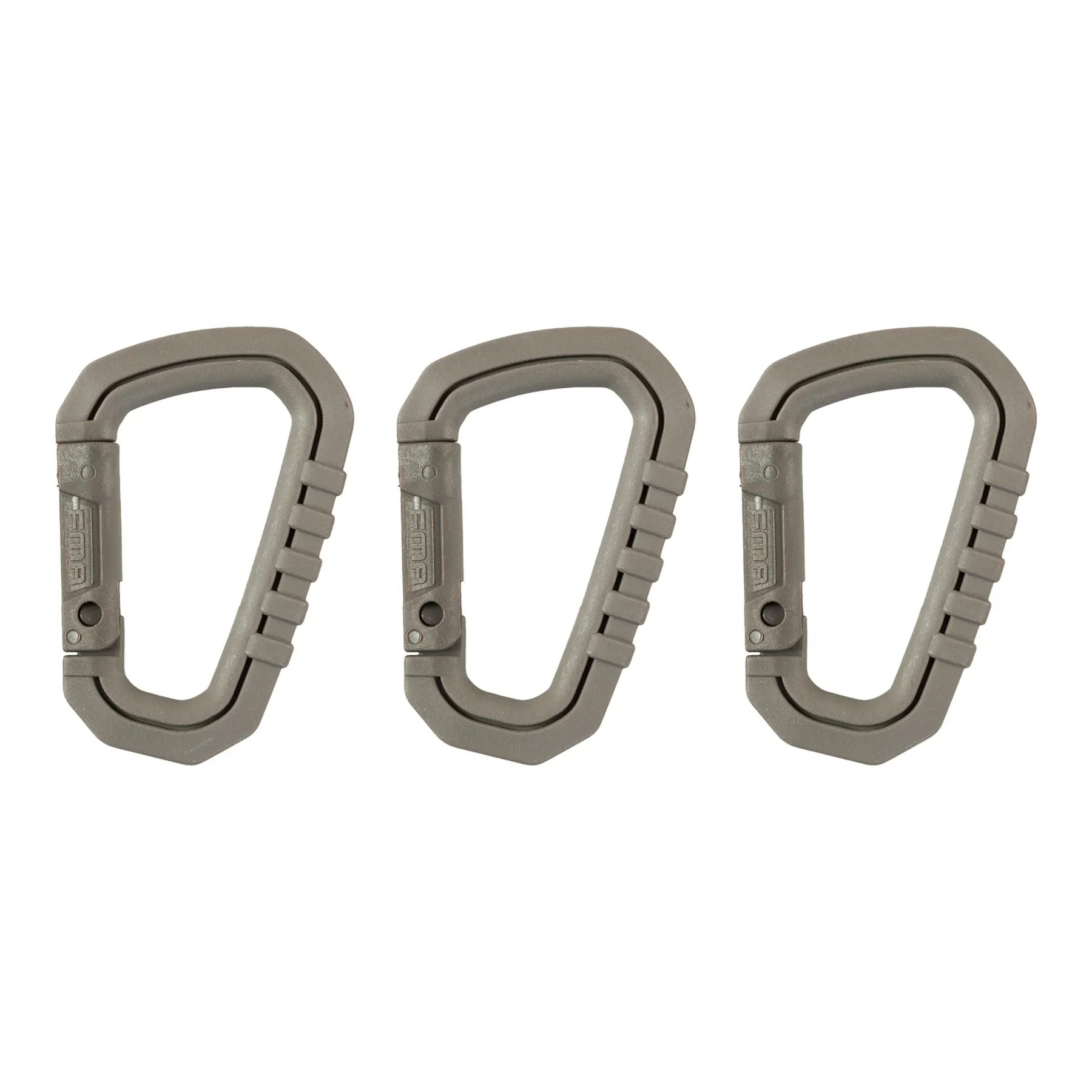 Polymer Snap Hooks 3er- Set, Foliage Green