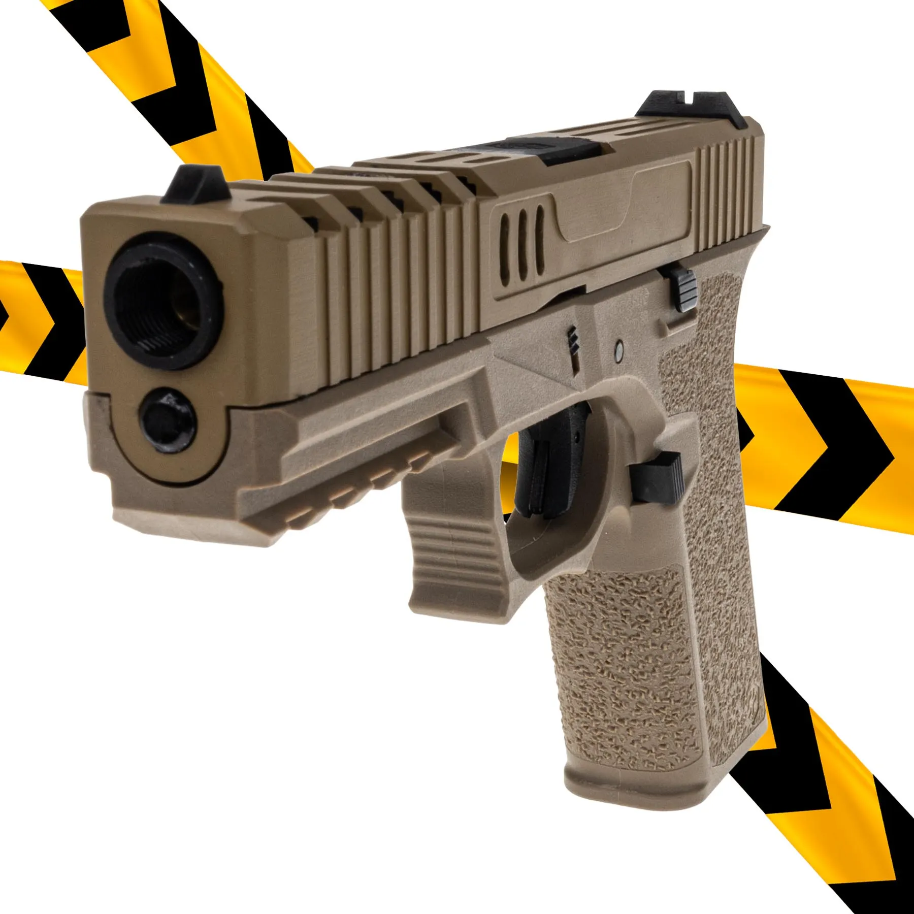B-Ware AW Custom VX7 Mod.2 GBB Softair Pistole, FDE