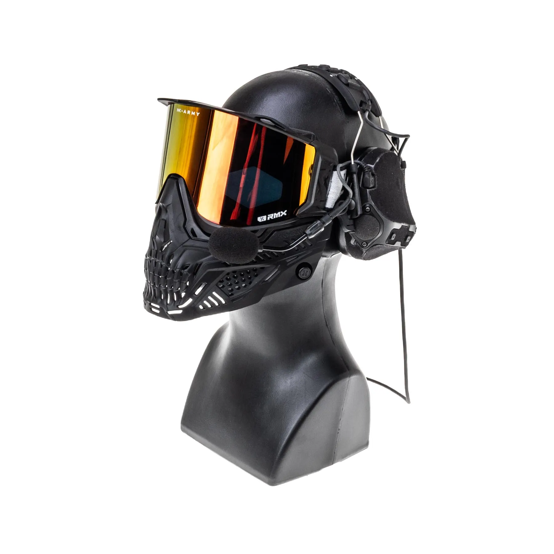 RMX GHOST Edition Goggle System, black fire