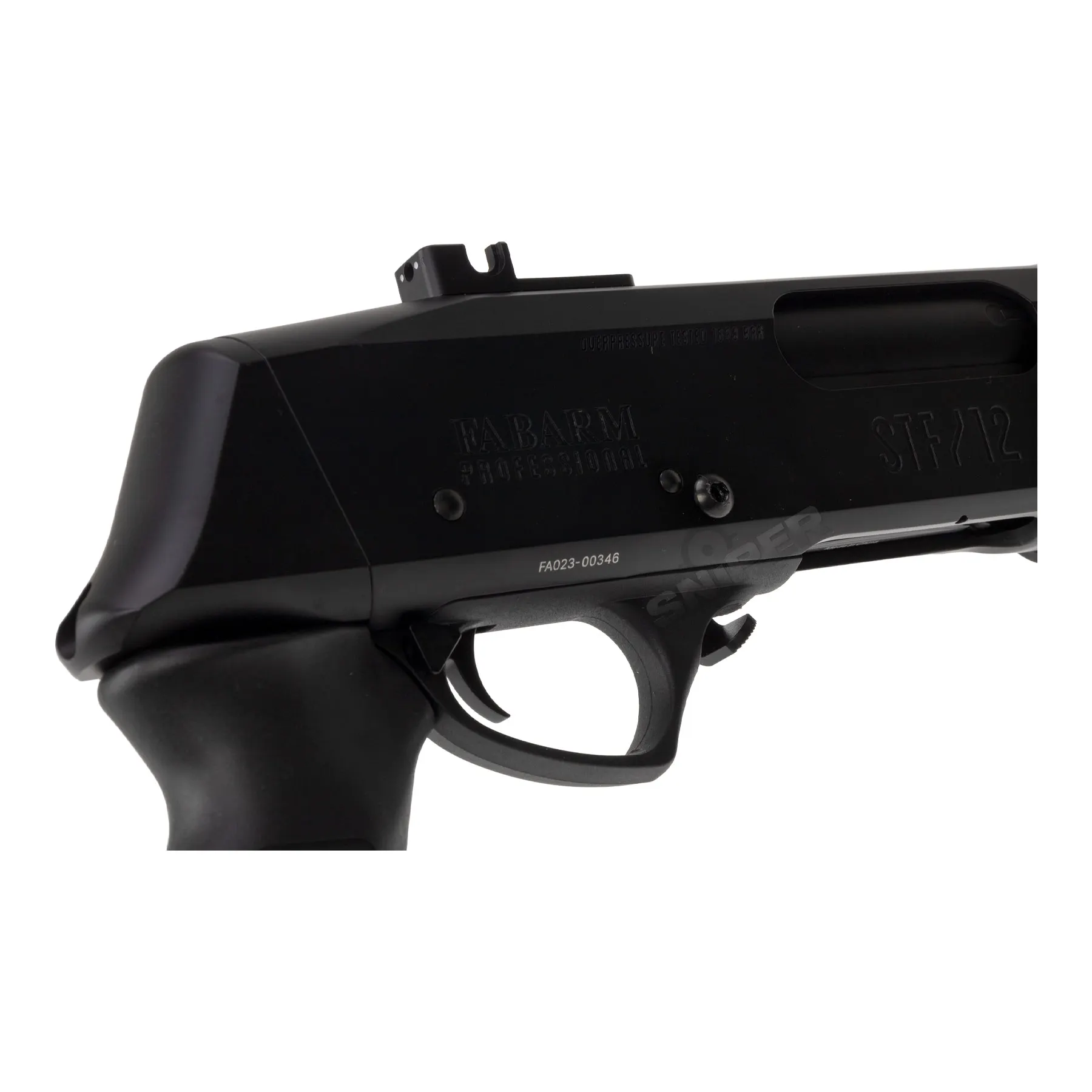 Fabarm STF12 Short Initial 11" Gas Pumpgun, Black